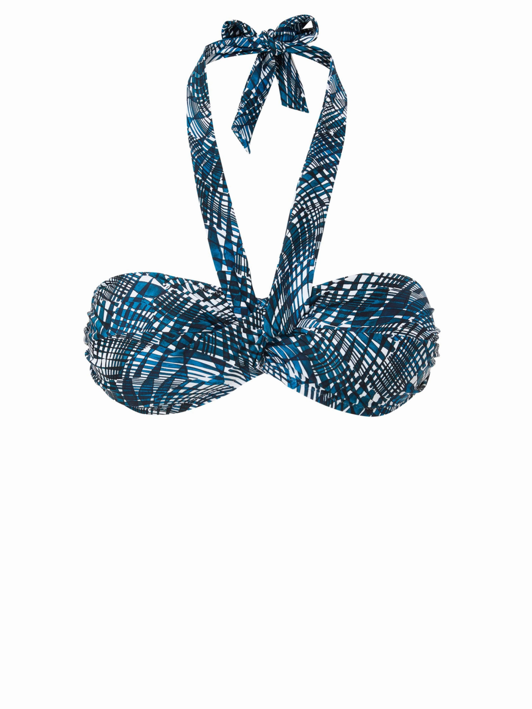 Trendy-Prints Beach Style Loryn Top Abstract Wave