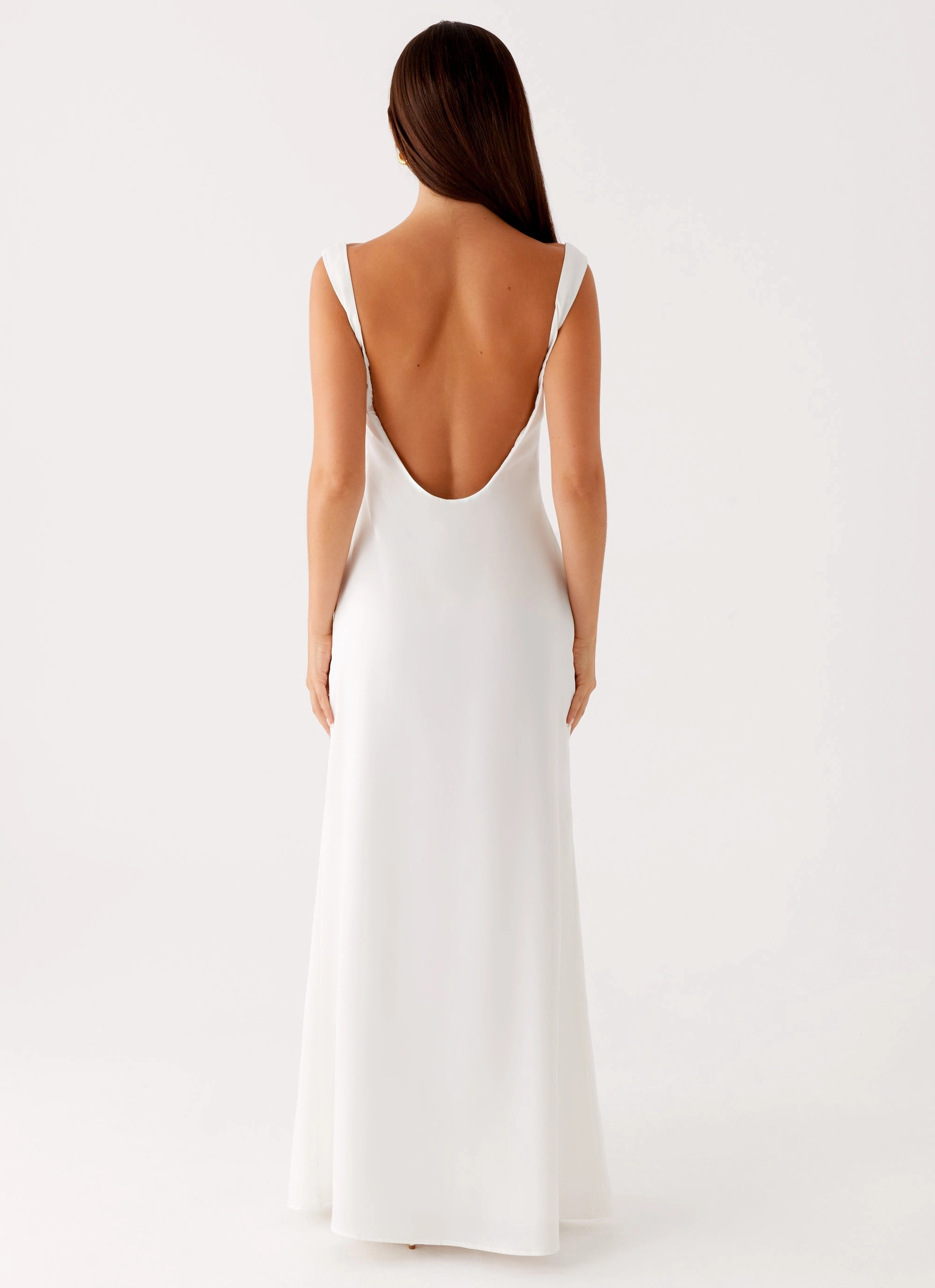 Shyla Maxi Dress - Ivory Eco-friendly