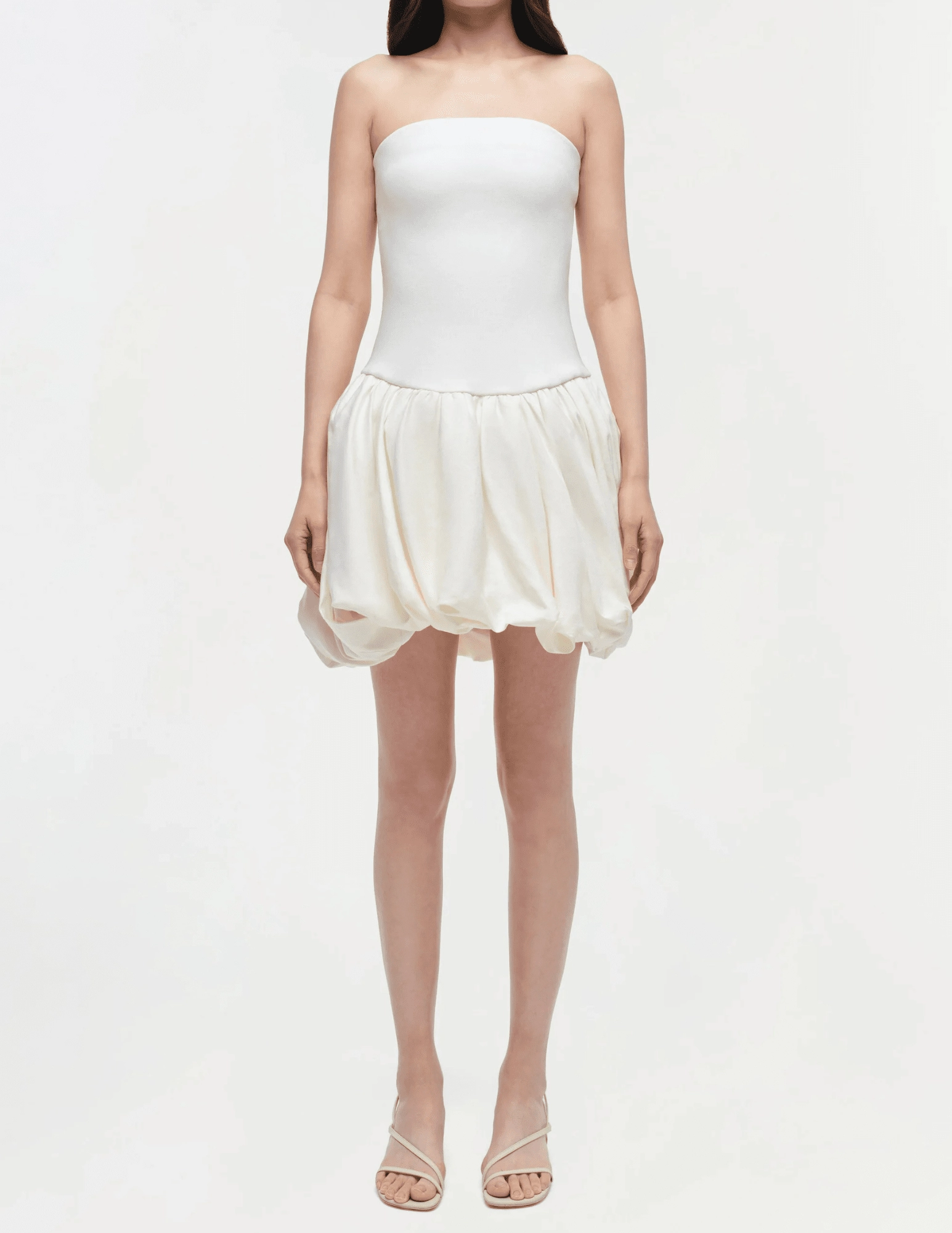 SImkhai Pollie Strapless Bubble Mini Dress SALE Simple Utility