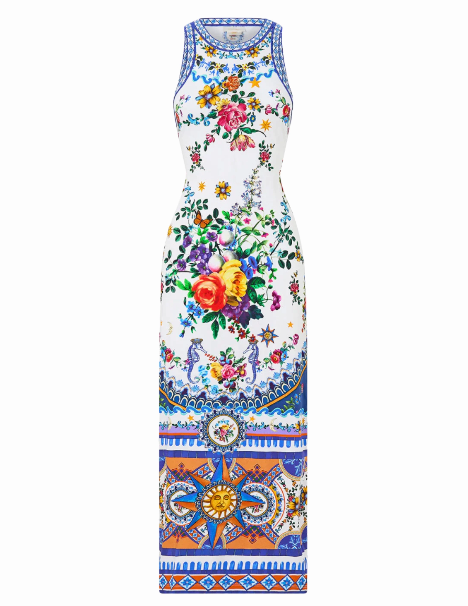 Camilla Jersey Tank Midi Dress -SALE Easy Going skin friendly