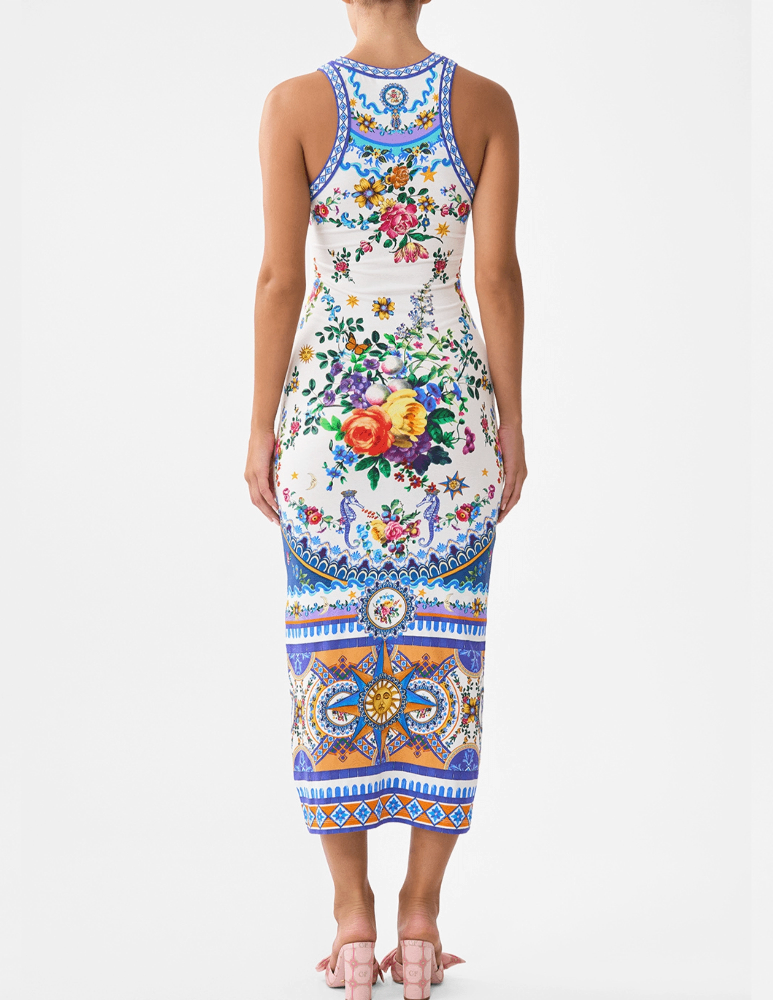 Classic Layer Camilla Jersey Tank Midi Dress -SALE