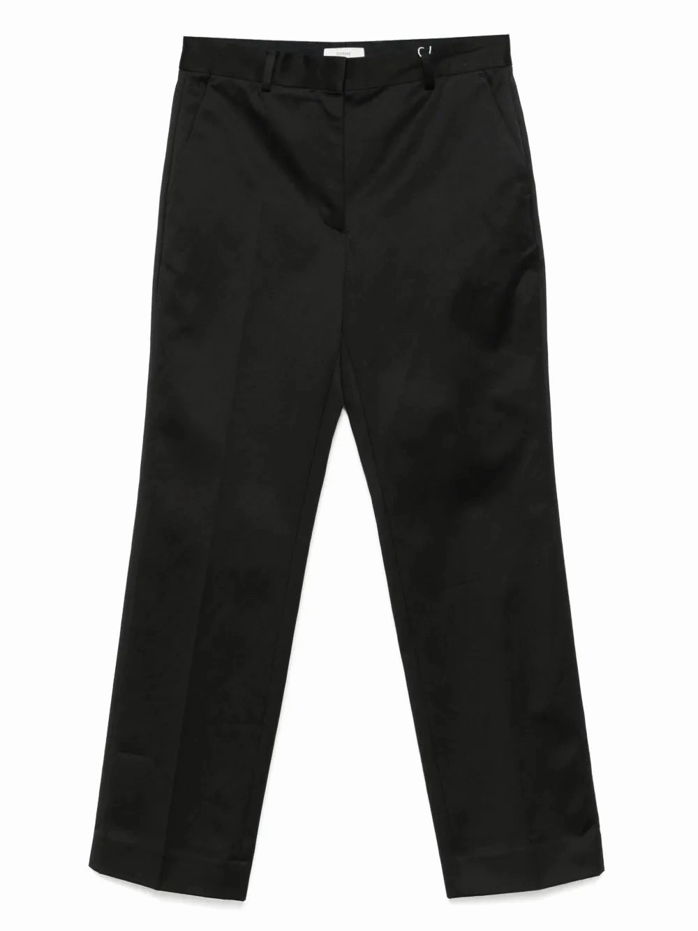 Tailored Chinos in Black Comfy Design