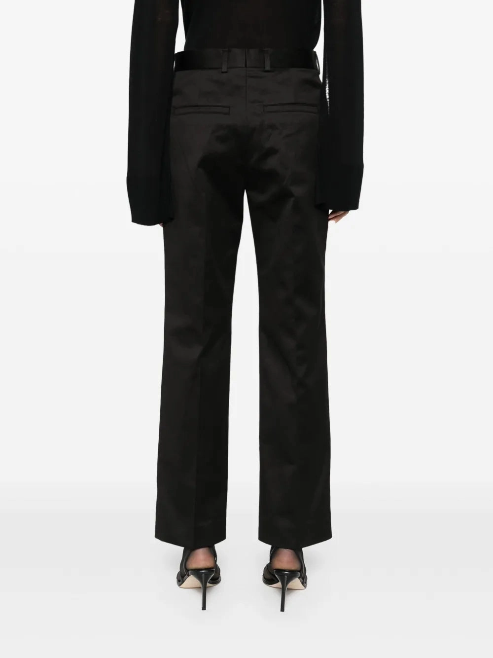 Tailored Chinos in Black Comfy Vibes Eco Dye Process