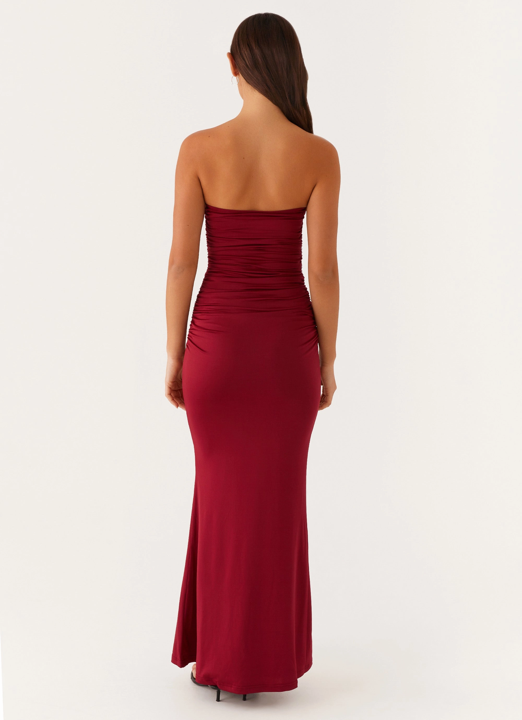 Rudy Maxi Dress - Maroon Dream Look