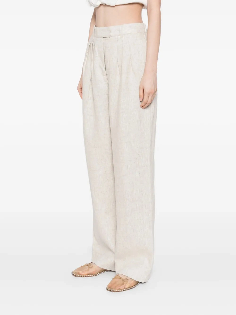 Perfectly Relaxed Everyday Must-have Louis Trousers in Natural