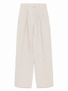 Louis Trousers in Natural Casual Comfort Layers Everyday Wear