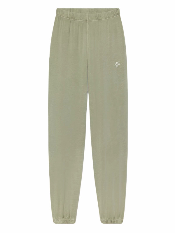 Vinny Classic Sweatpant in Sage Sleek Comfort StretchWaistband