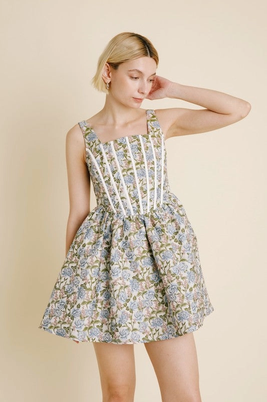 Flora Corset Mini Dress All-day Comfort Modern and Stylish