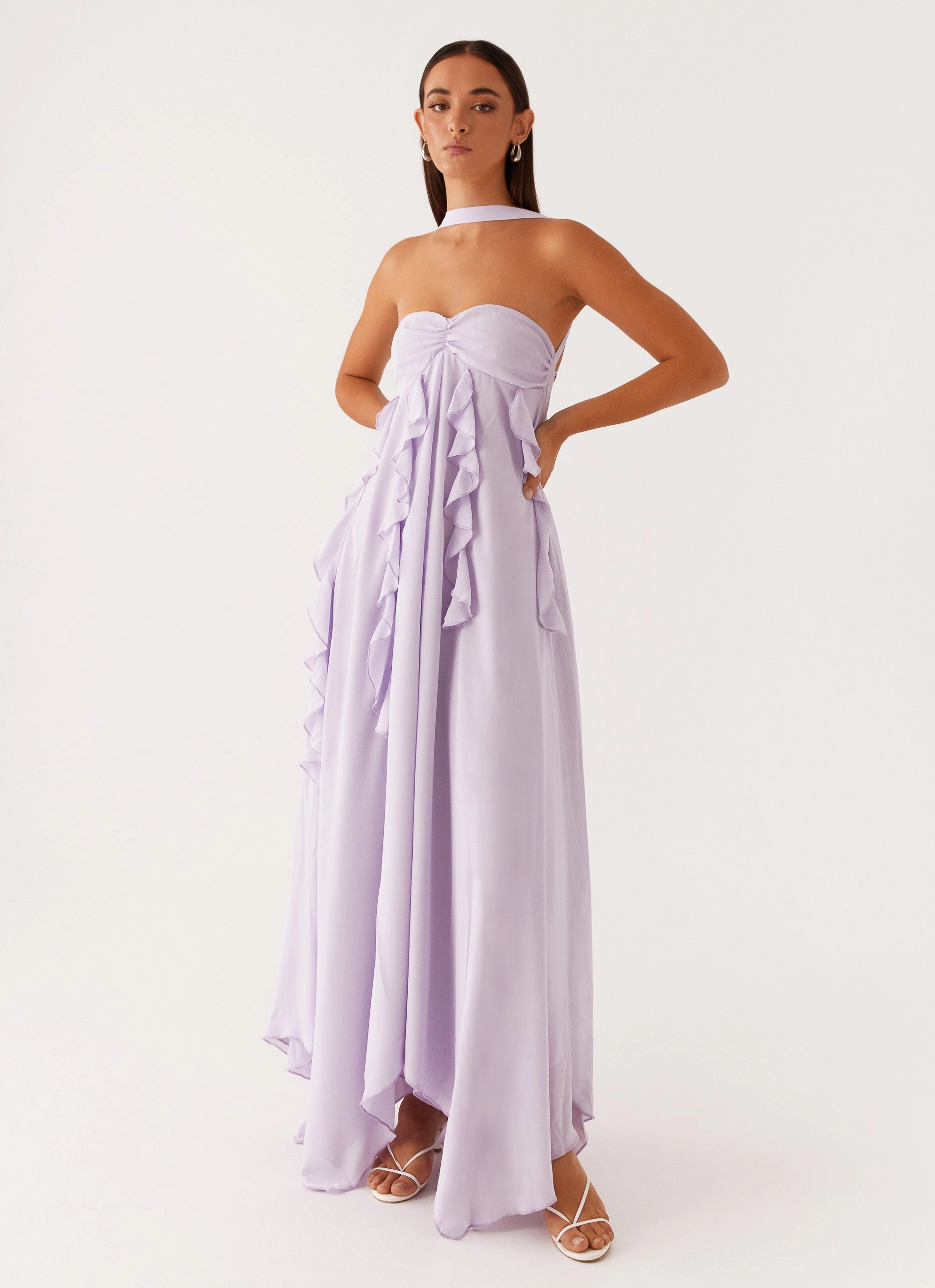 Dreamy Simplicity Florence Maxi Dress - Lilac