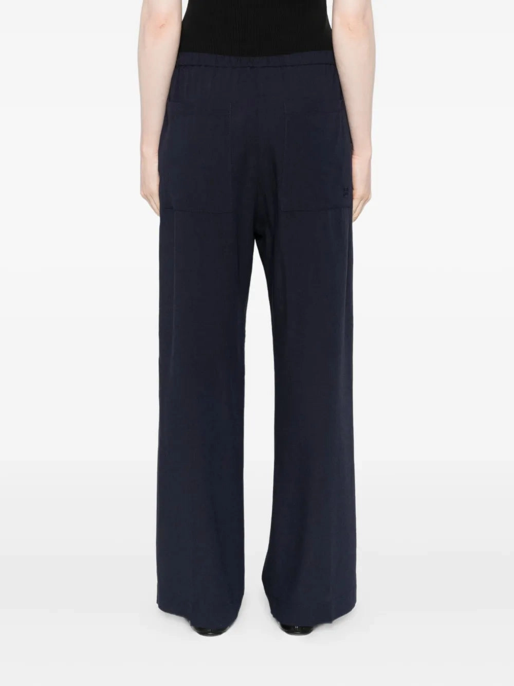 Quick Move Fluid Winter Trousers in Navy