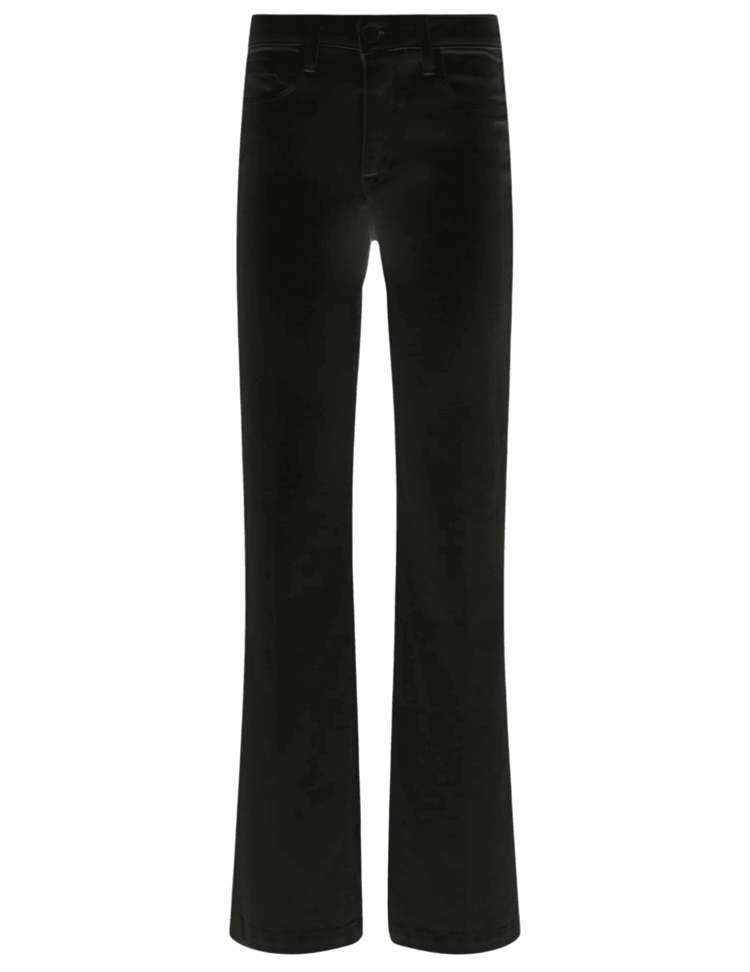 L??AGENCE Scottie High Rise Wide Leg Jeans in Black Minimalist Style Holiday Vibes Weekend Warrior