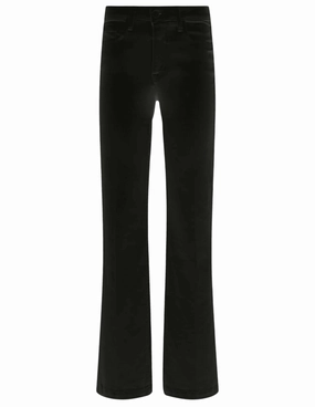 L??AGENCE Scottie High Rise Wide Leg Jeans in Black Minimalist Style Holiday Vibes Weekend Warrior