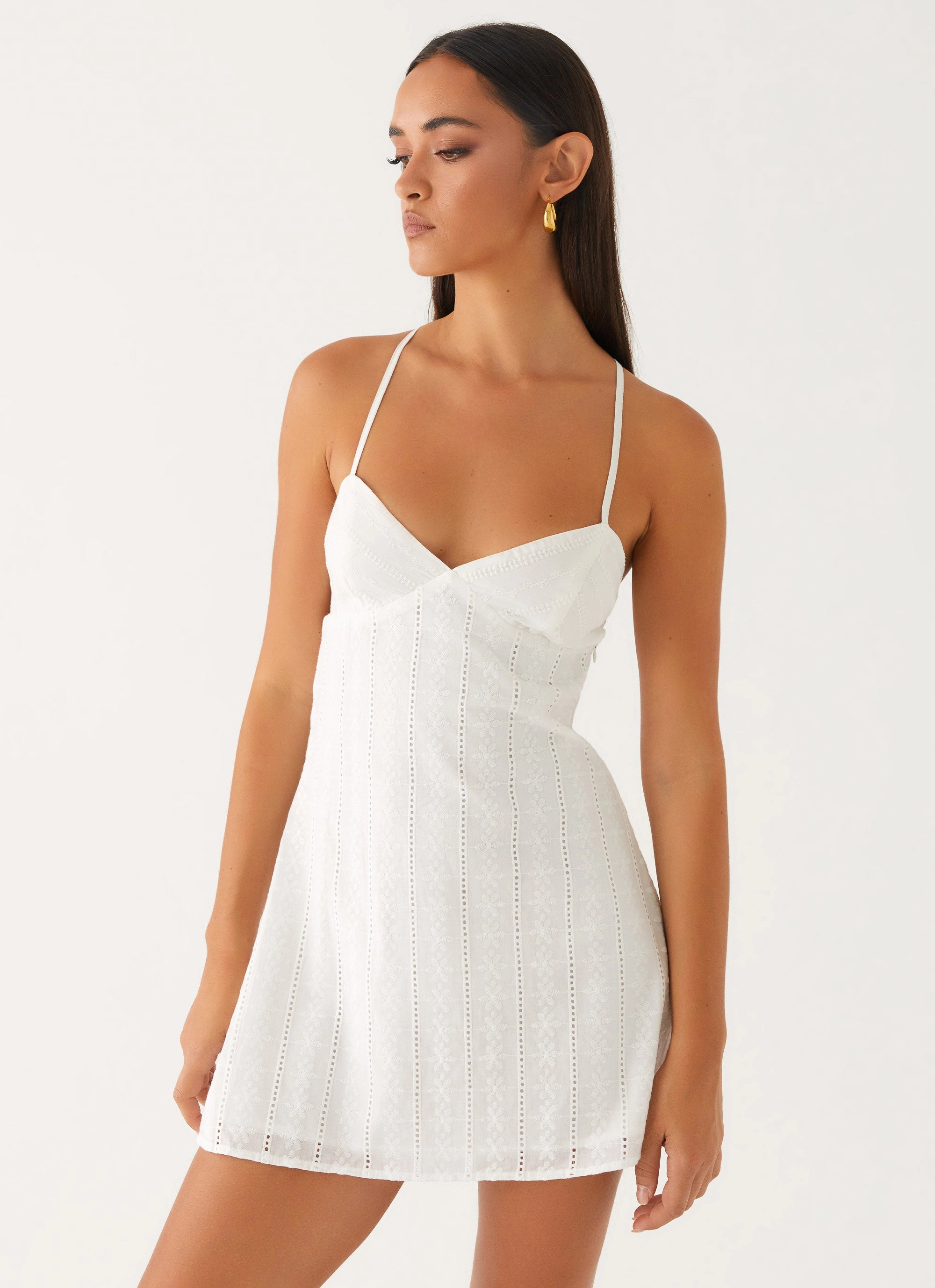 Smooth Motion Inara Mini Dress - Ivory