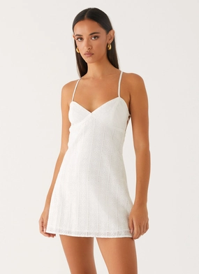 UV-Resistant Inara Mini Dress - Ivory
