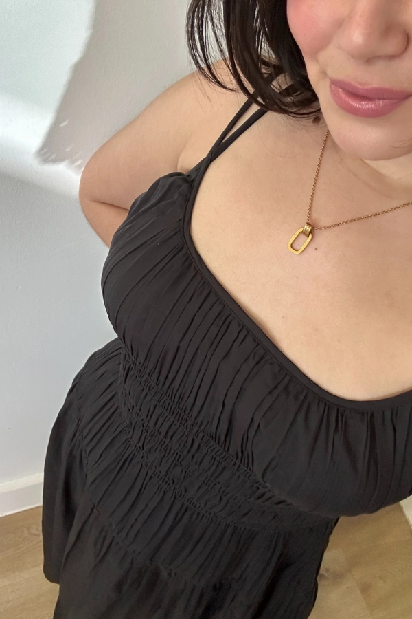 Summer Nights Maxi Dress - Black Smart touch Active Outfit