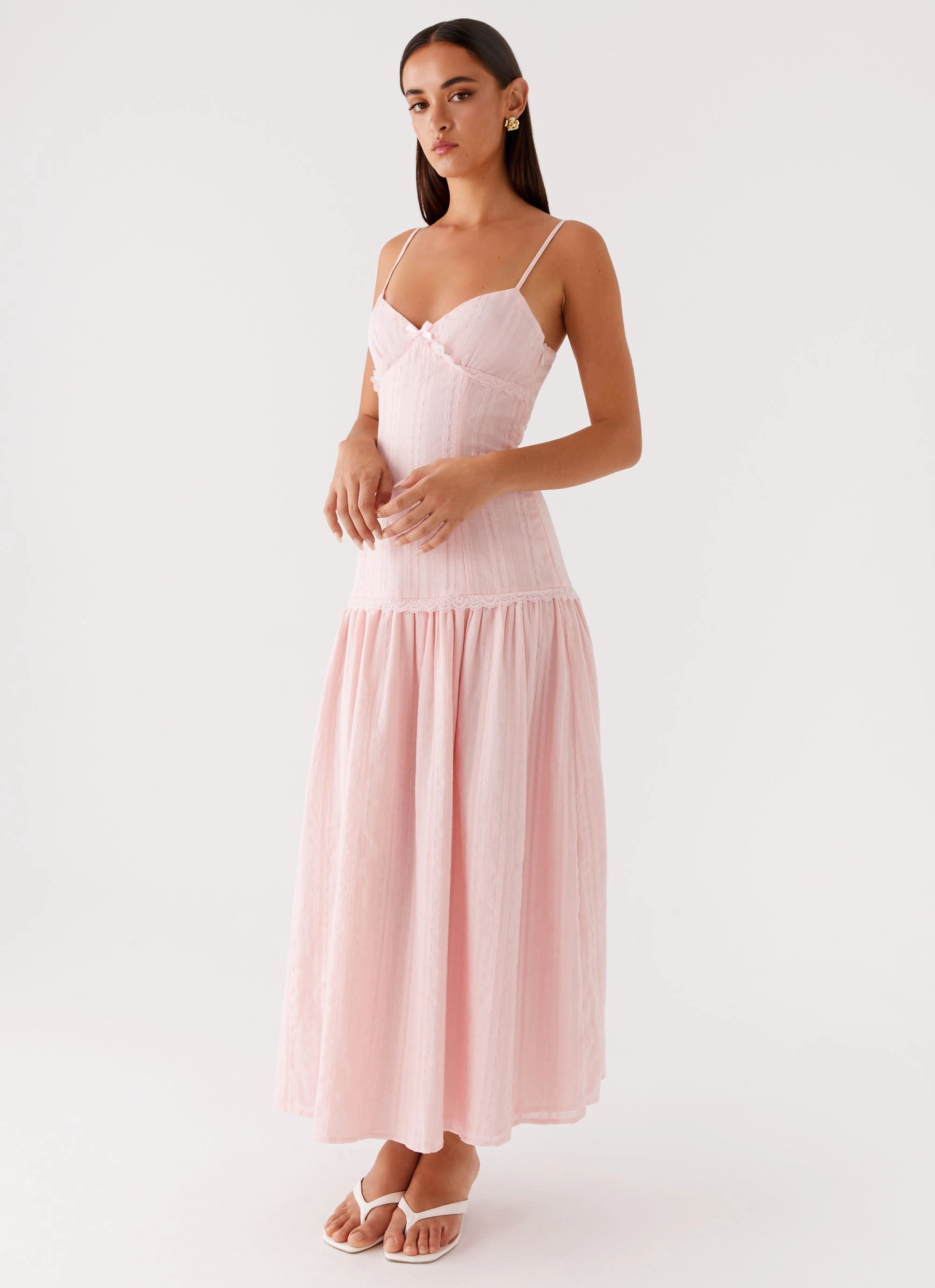 Found You Midi Dress - Pink vacation look Bold Touch