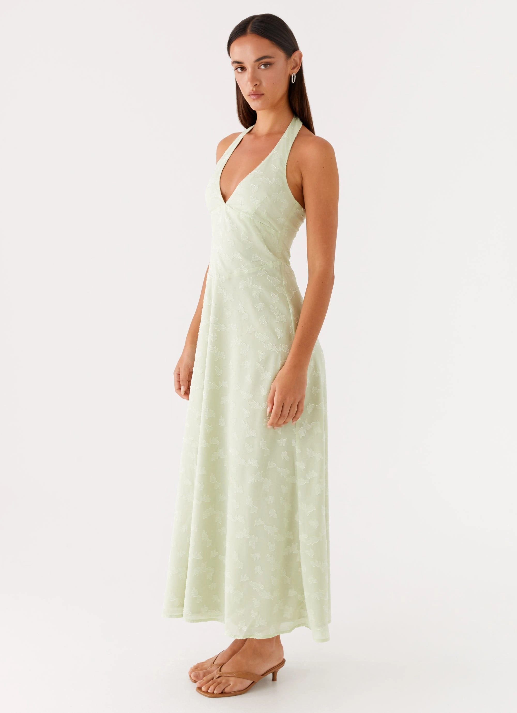 Francesca Midi Dress - Sage Young Edge