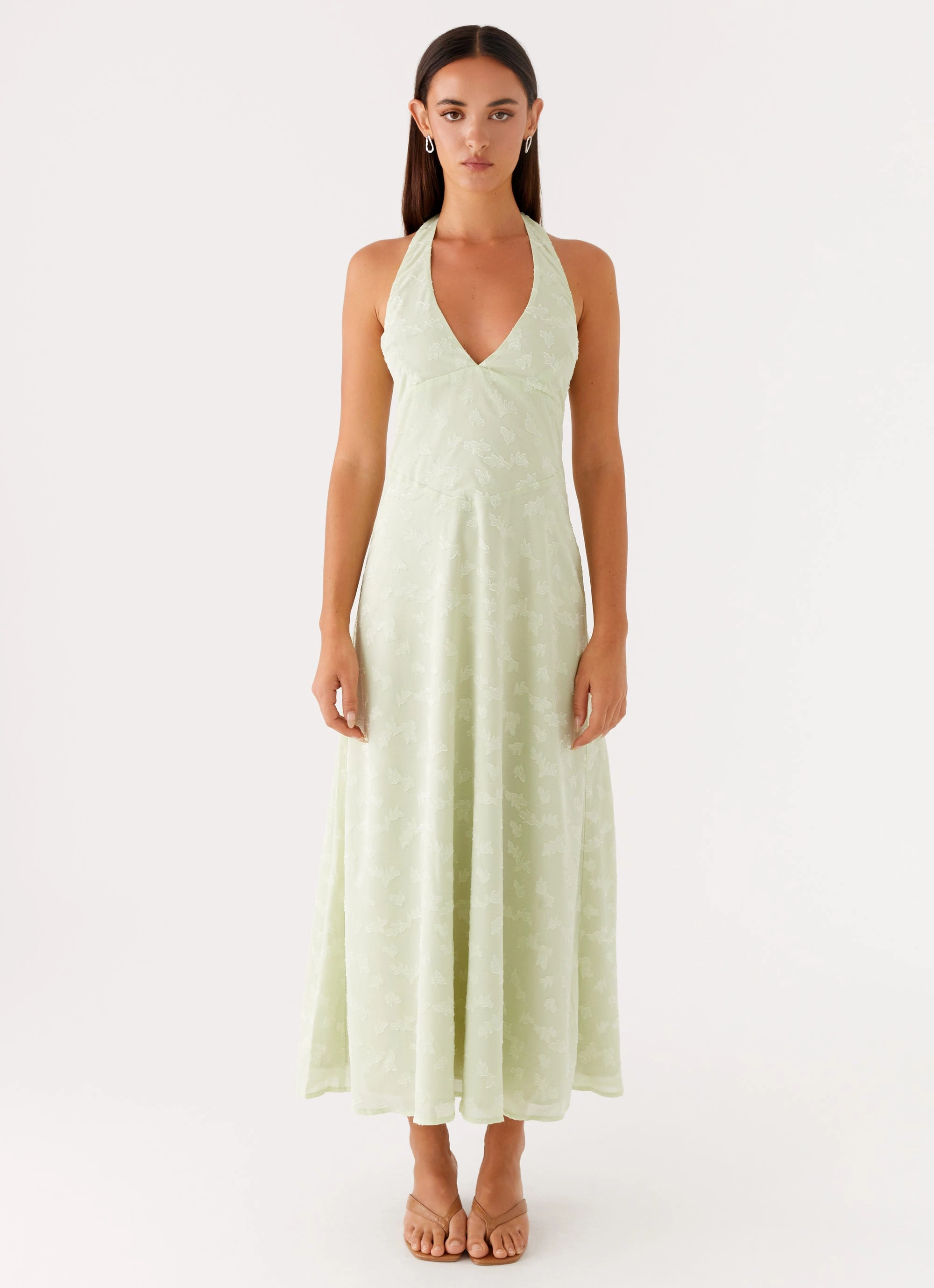 Guest Glam Francesca Midi Dress - Sage
