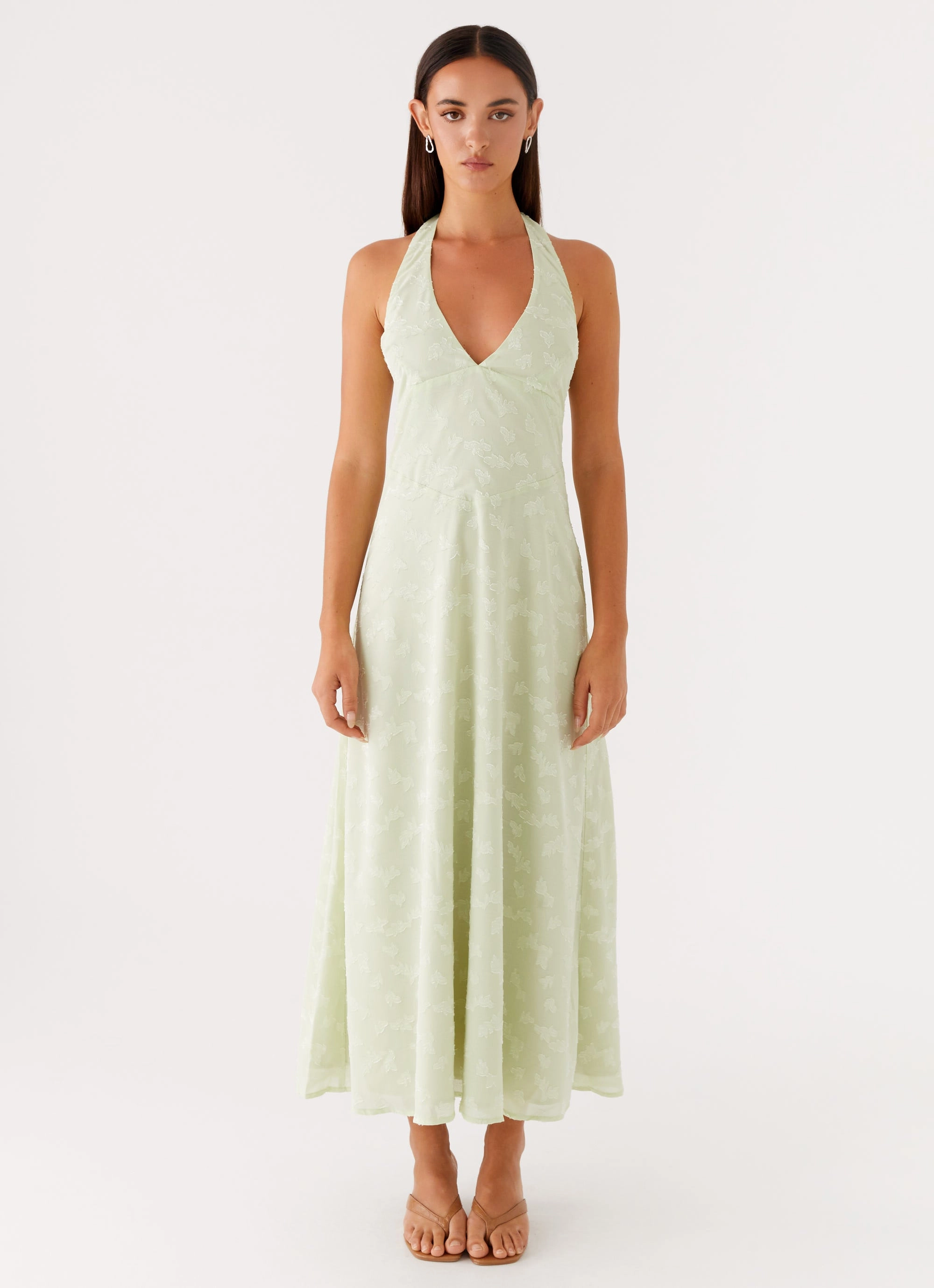 Francesca Midi Dress - Sage Skin Touch