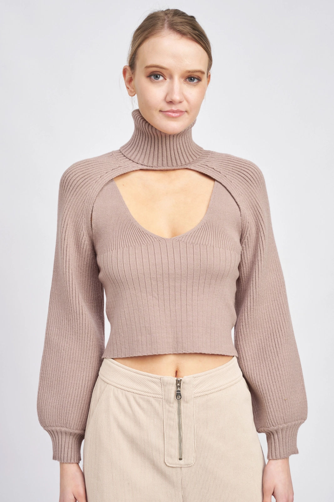 Knit Tank Bolero Set QuickDrySystem Lightweight Jacket