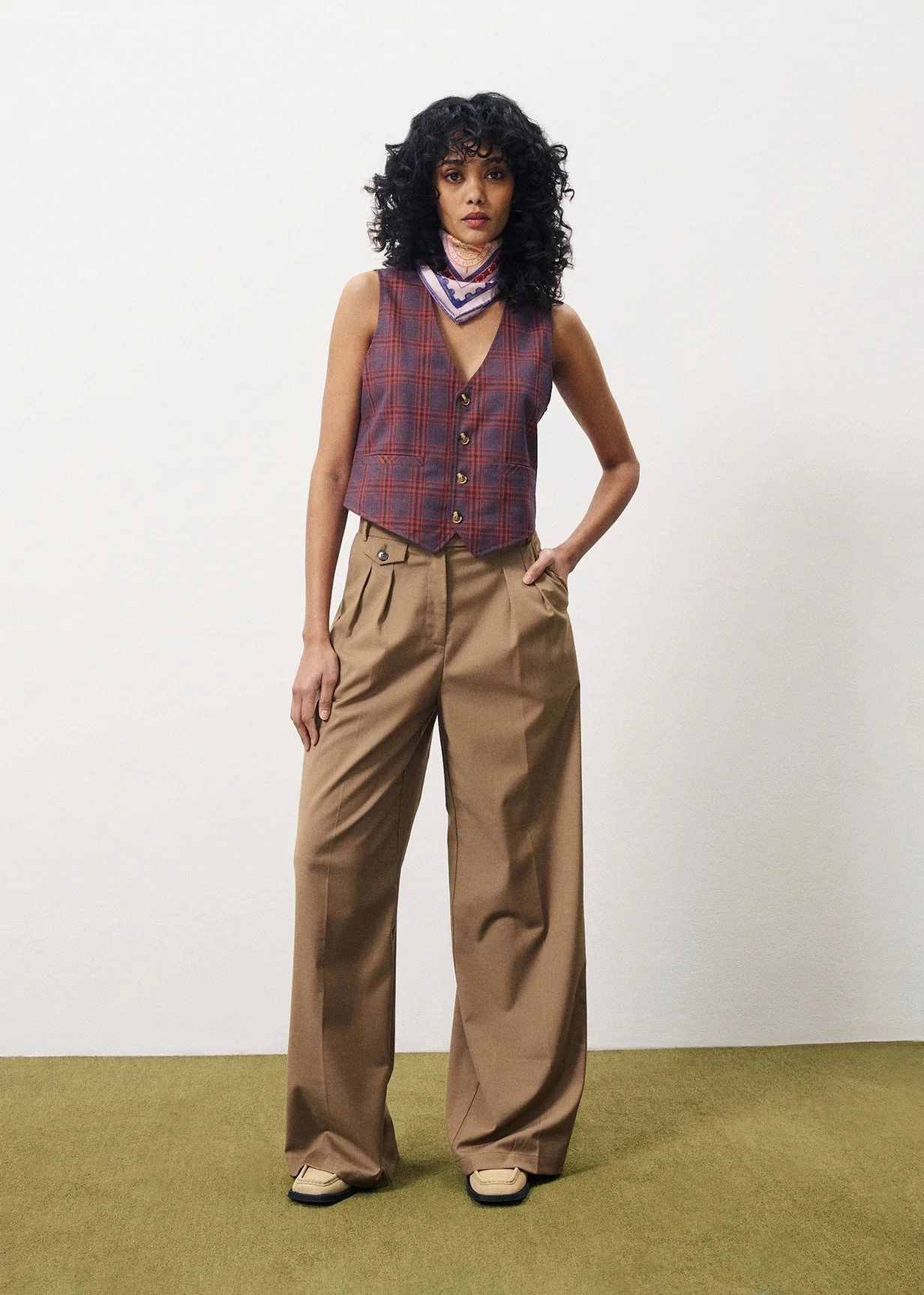 ReinforcedShoulders StretchTechnology FRNCH Alix Suit Vest