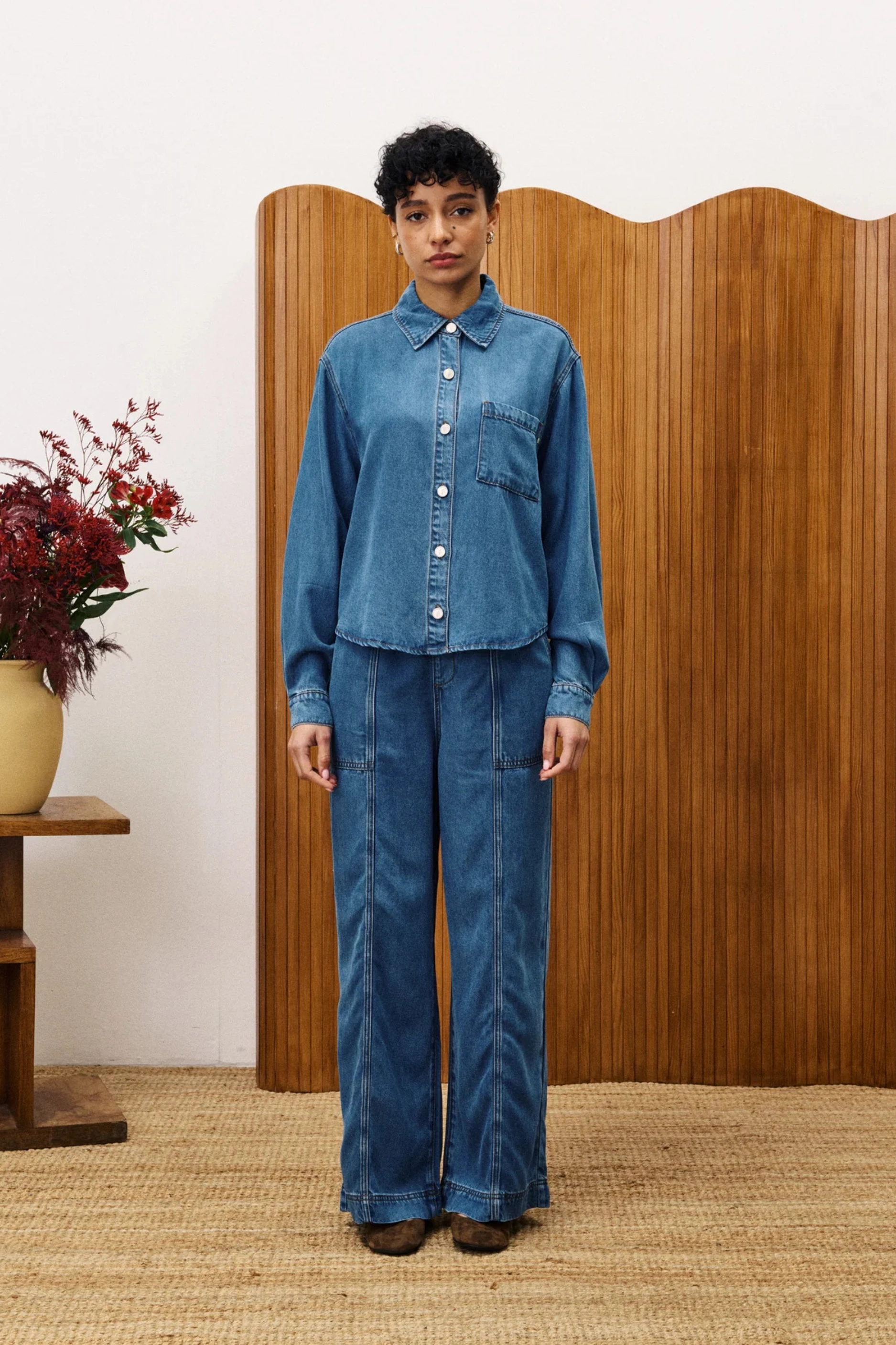 FRNCH Balsamine Pants Seasonal Basic Comfy Style