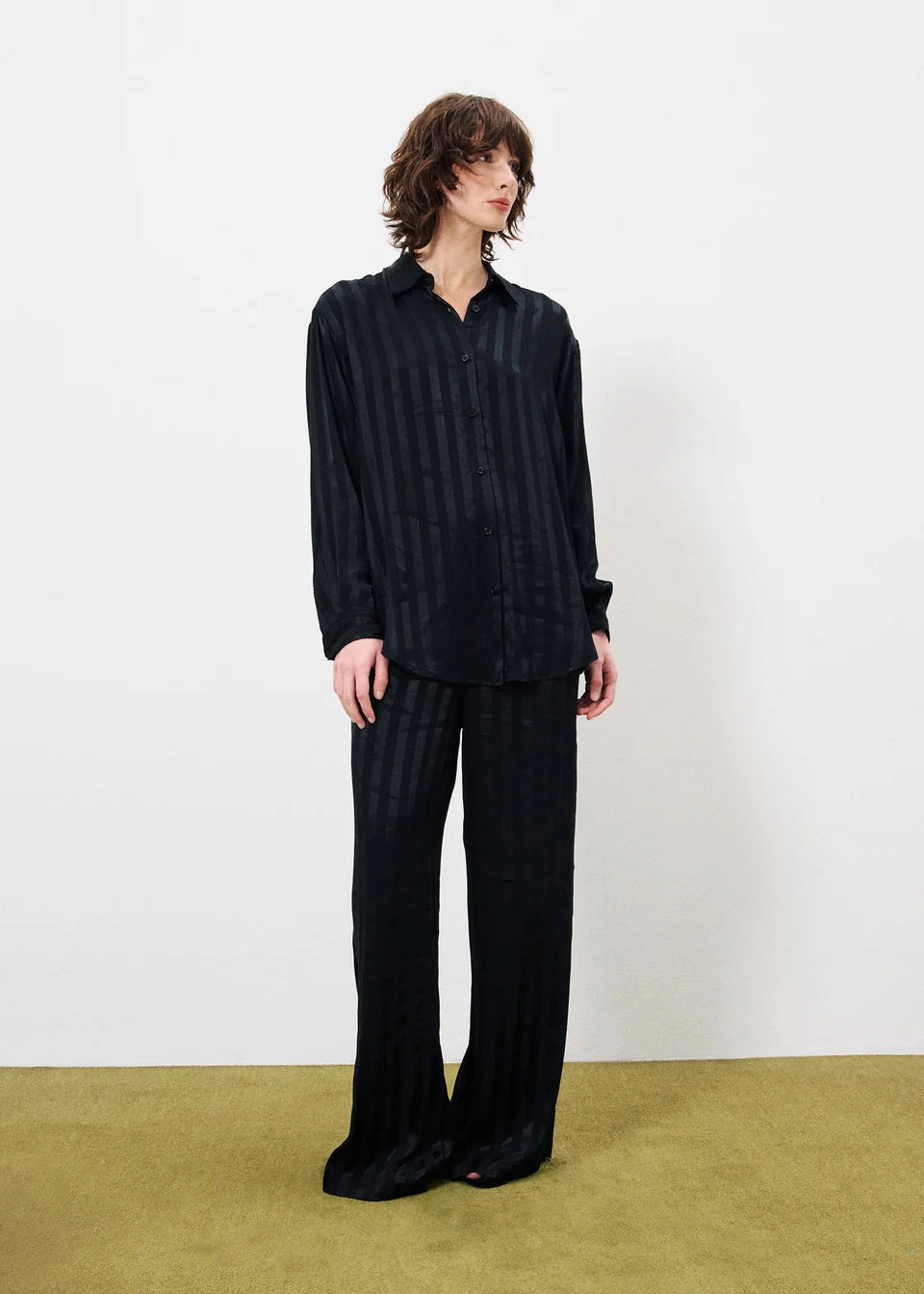 ContrastStitching FlexibleCuffs FRNCH Carla Shirt