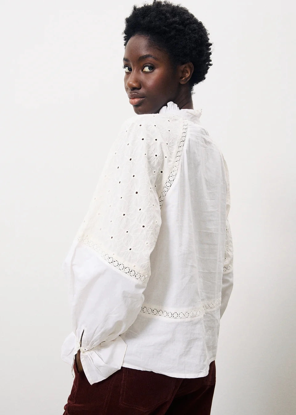 BondedEdges FRNCH Chadia Blouse