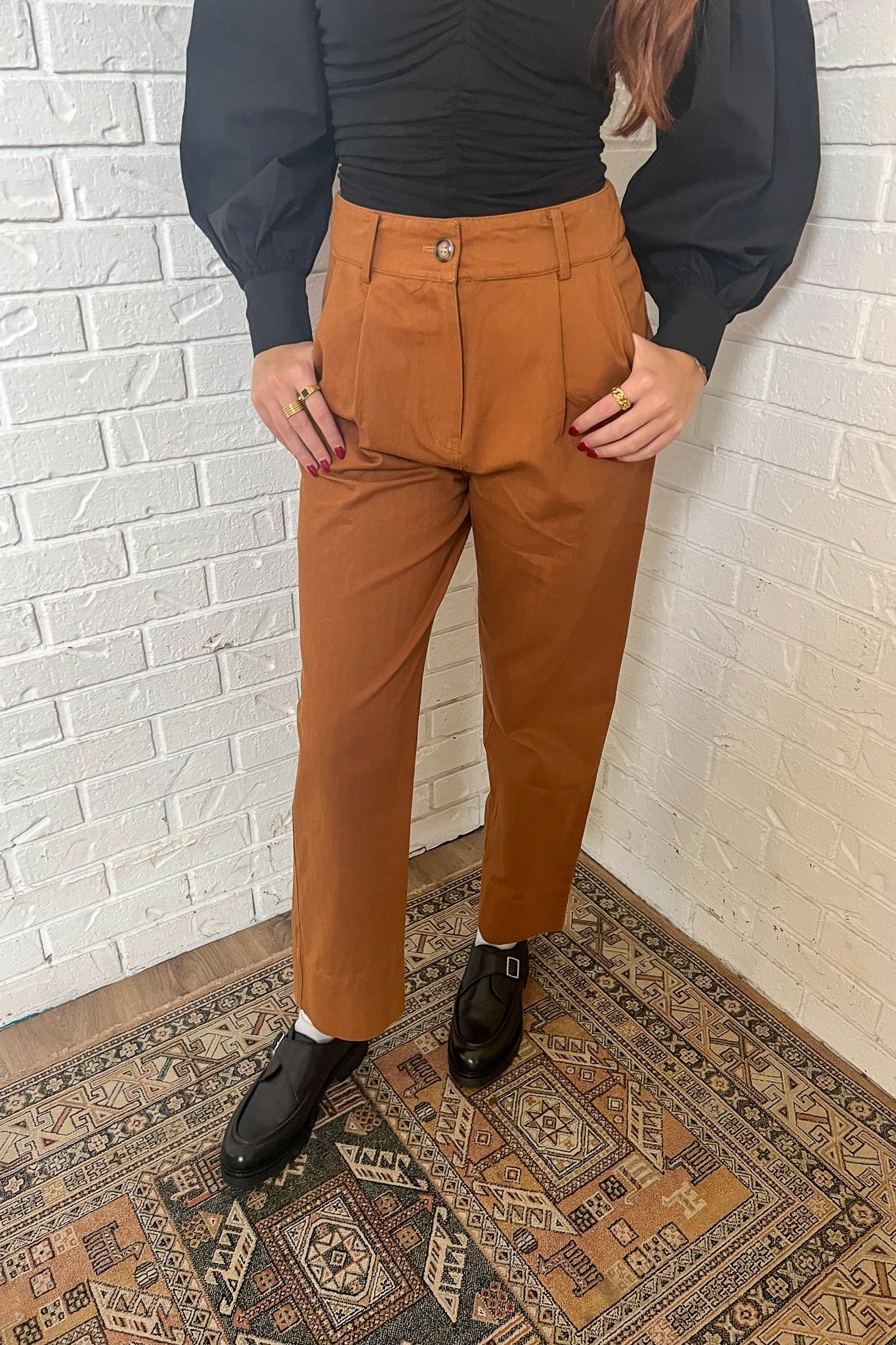 FRNCH Charlie Pants Adjustable Belt Loops Quick Pack