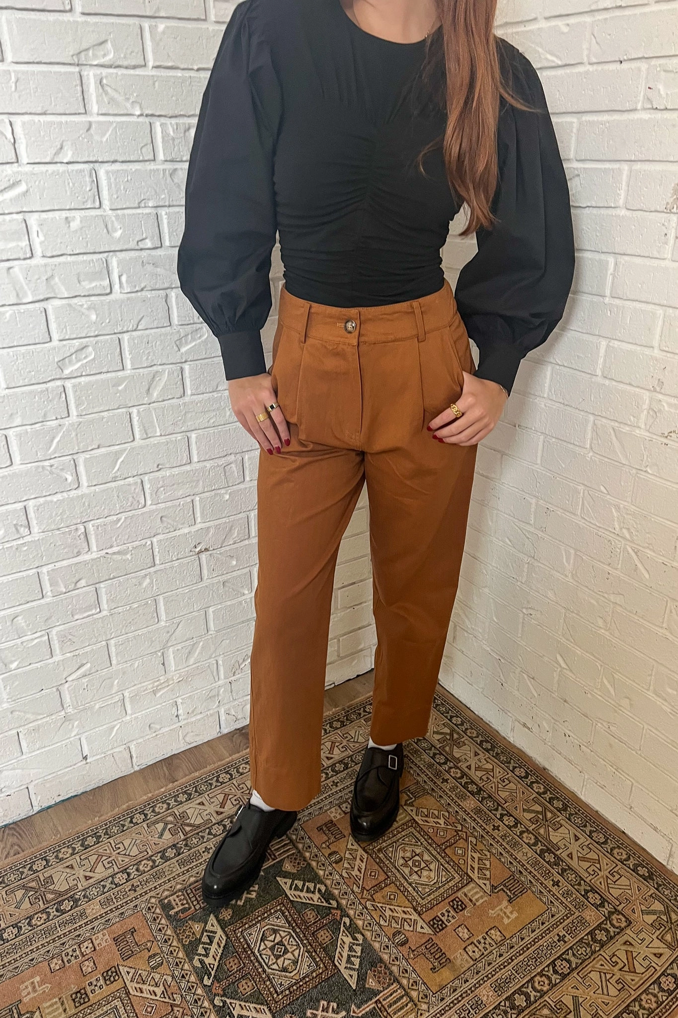 Functional Fashion Anti Slip Waistband FRNCH Charlie Pants