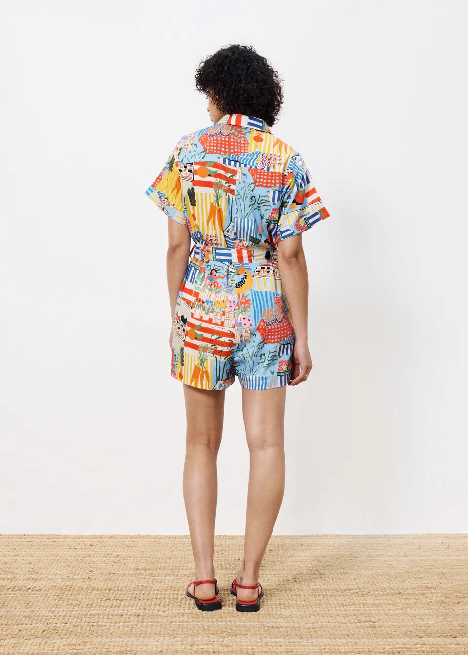 Fashion-Forward Ripstop Reinforcement FRNCH Clemire Romper