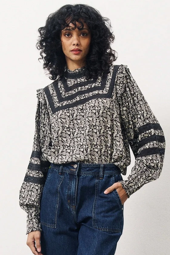 FRNCH Gyliane Blouse Stay Cool Technology Loose Sweater