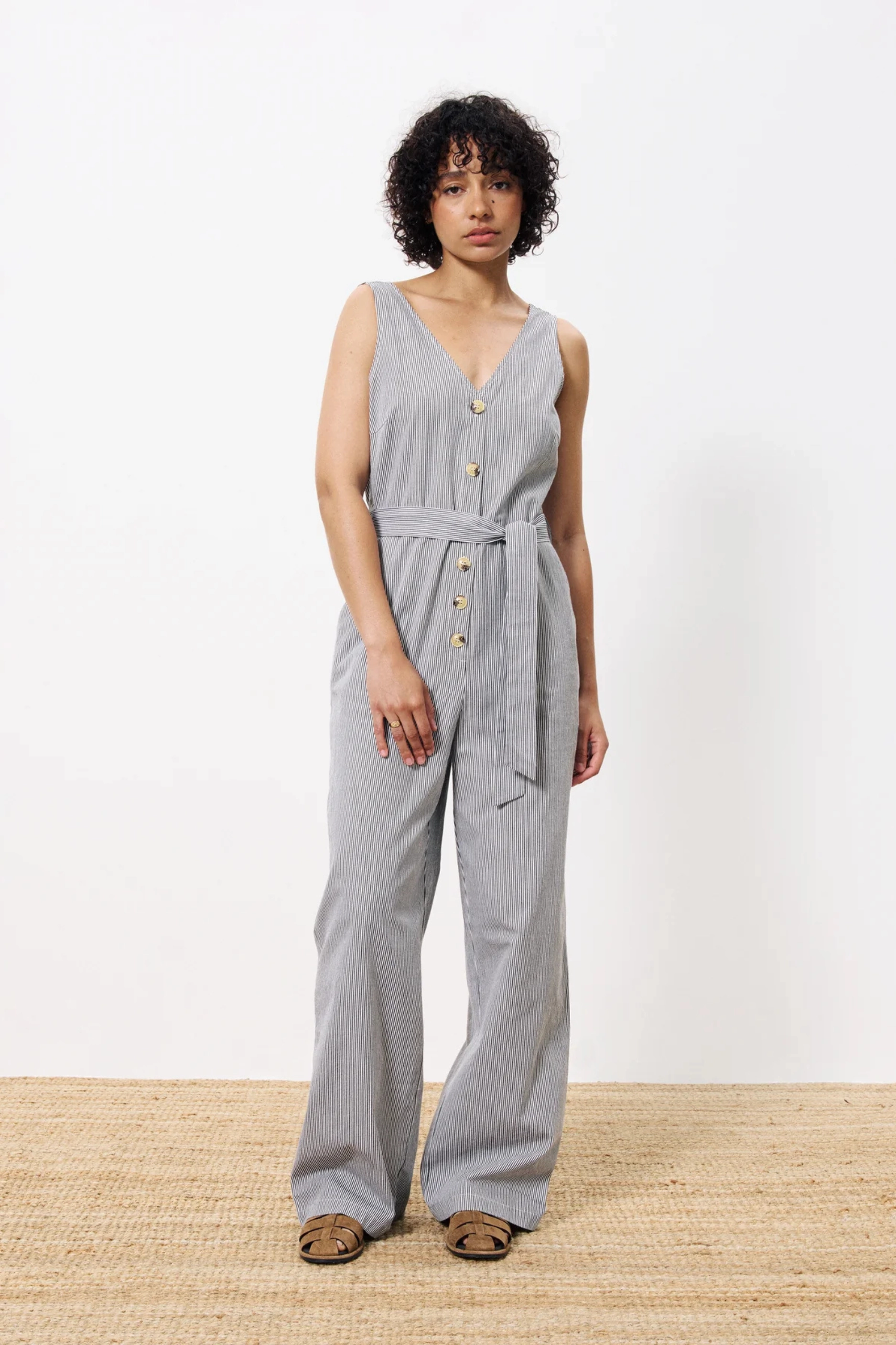camouflage color FRNCH Maddie Jumpsuit