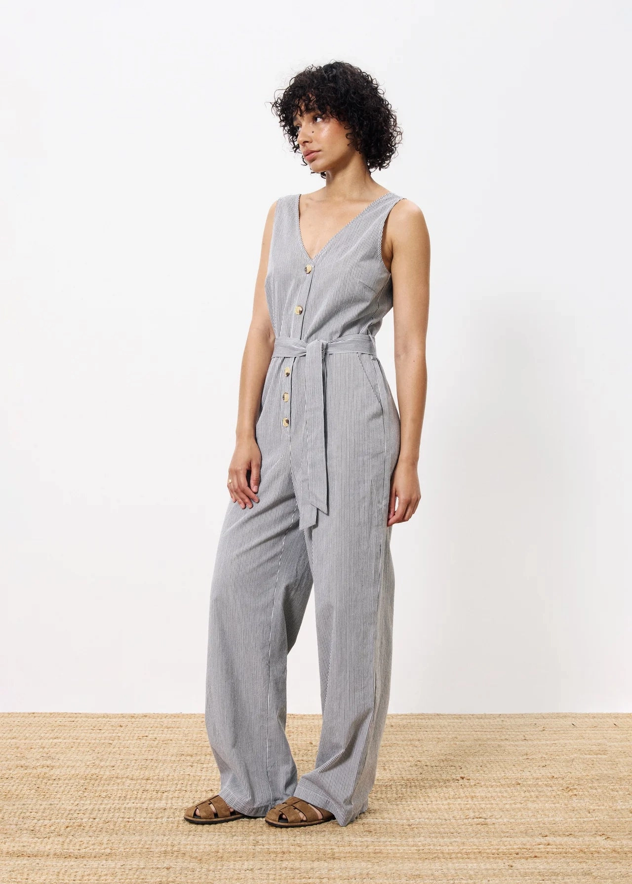 Gusseted Underarms high - level safety certification FRNCH Maddie Jumpsuit