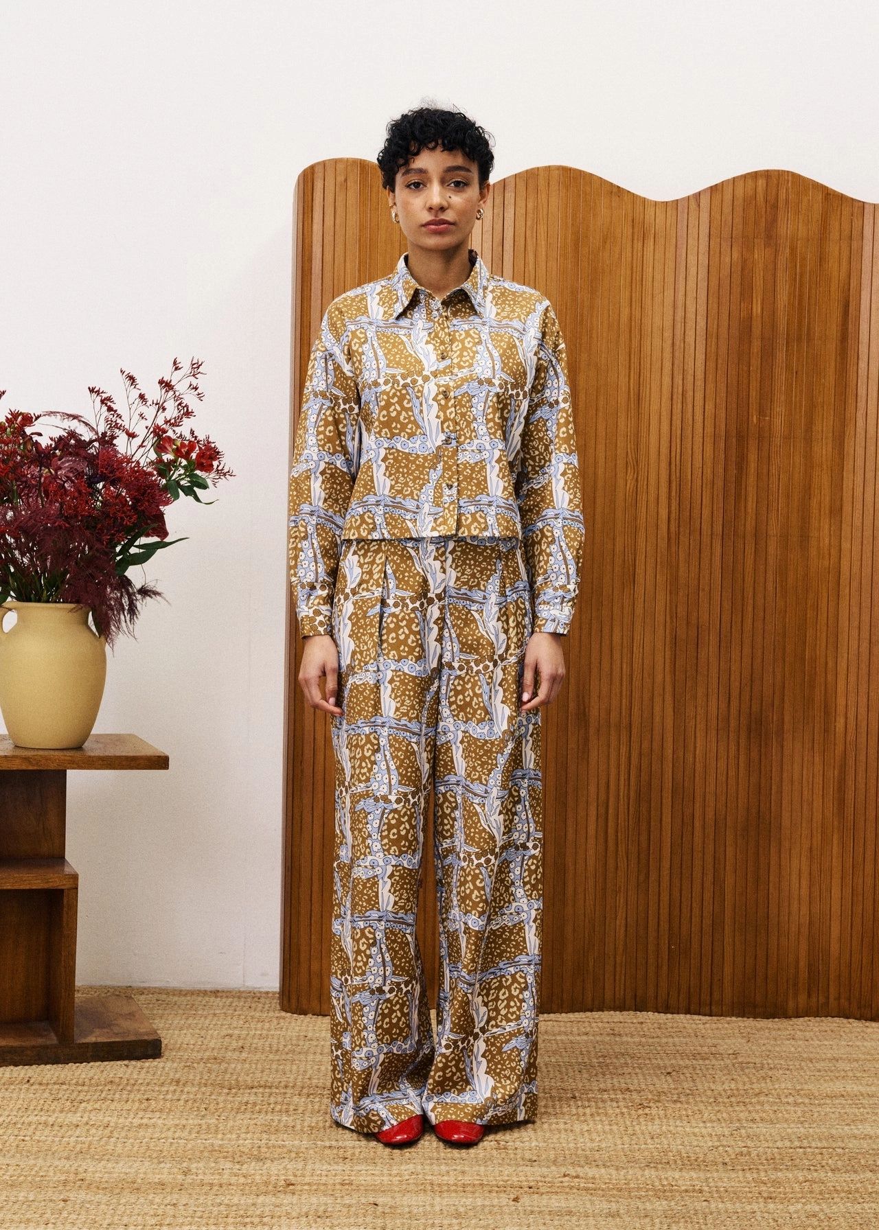 EasyCareMaterial Street Style FRNCH Pampa Shirt