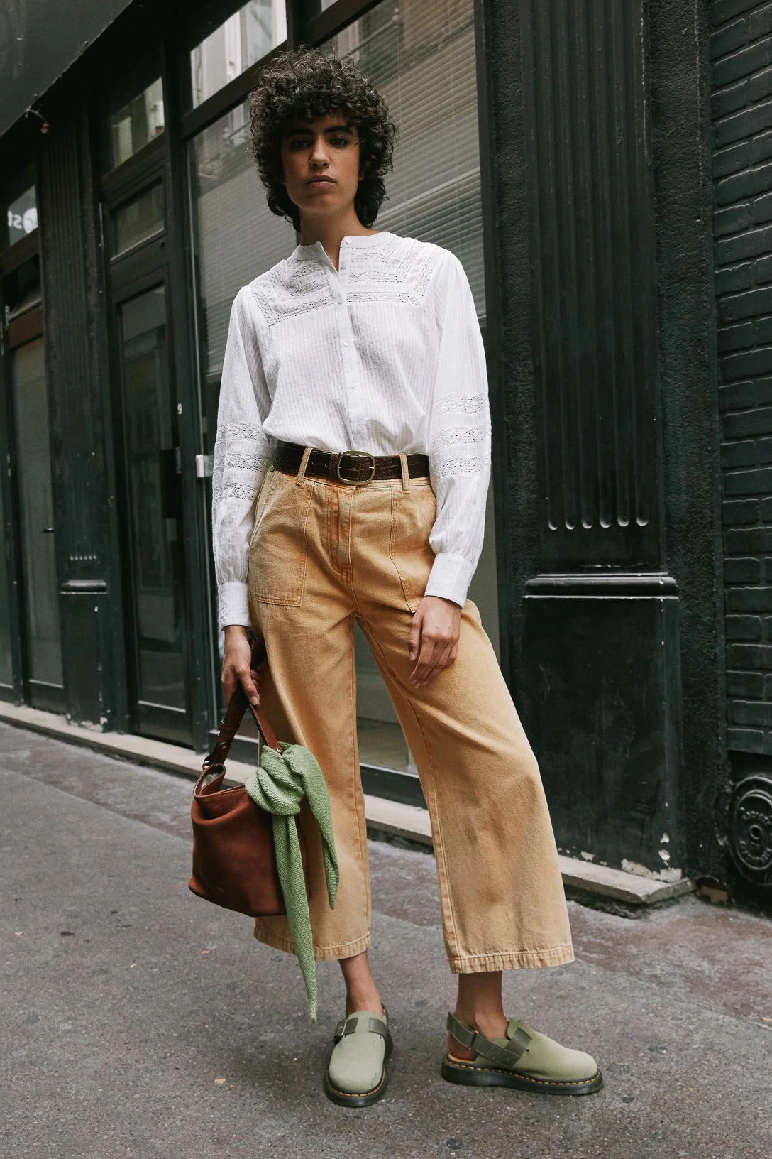 FRNCH Prunella Pants Side slits