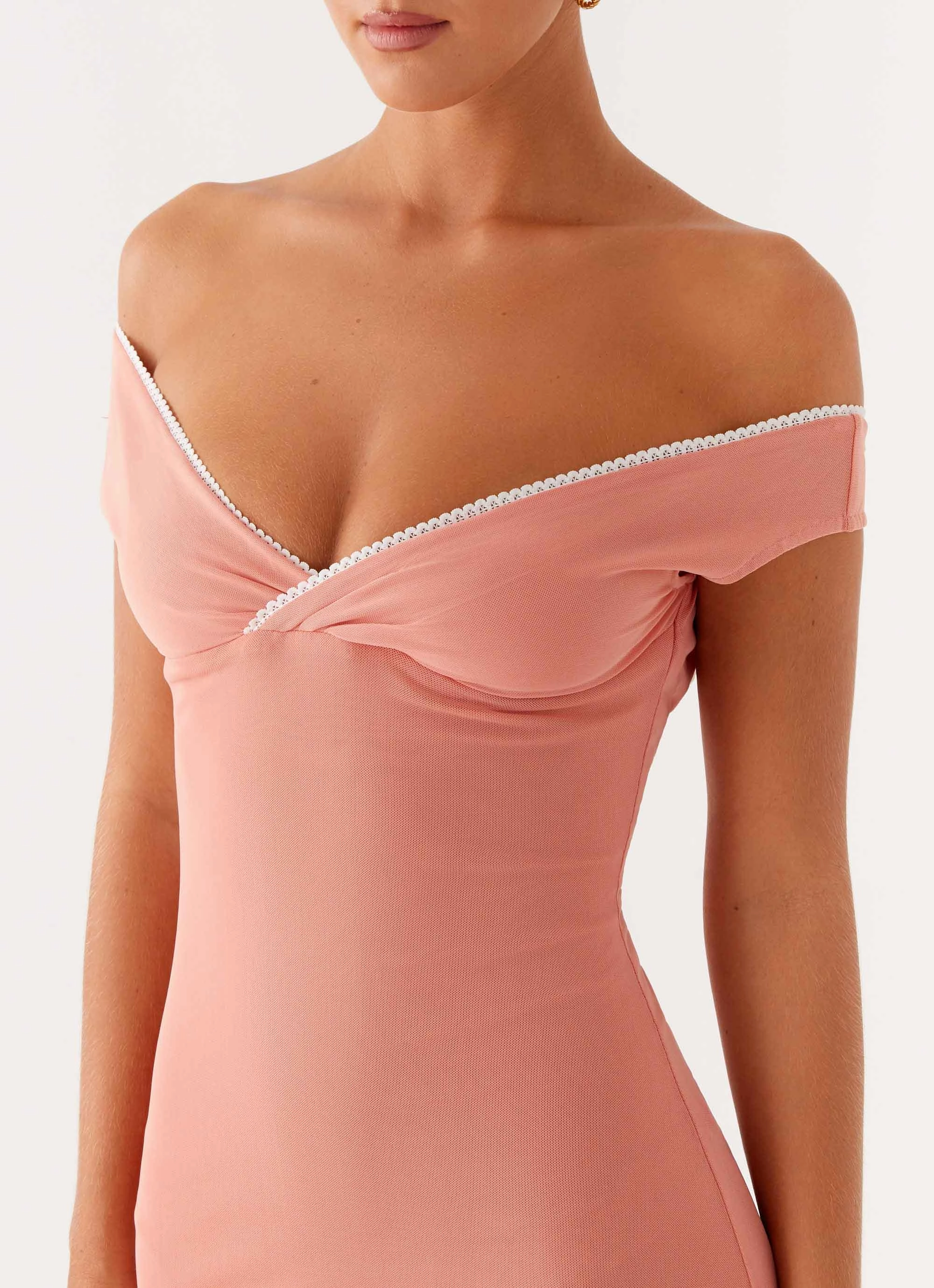 Sharp Edge Katiya Maxi Dress - Peach