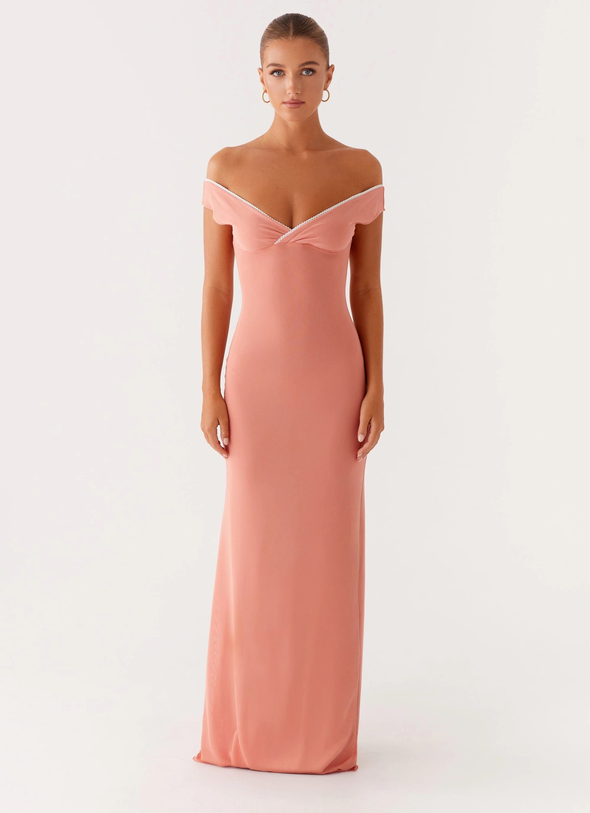 Versatile Fit Katiya Maxi Dress - Peach