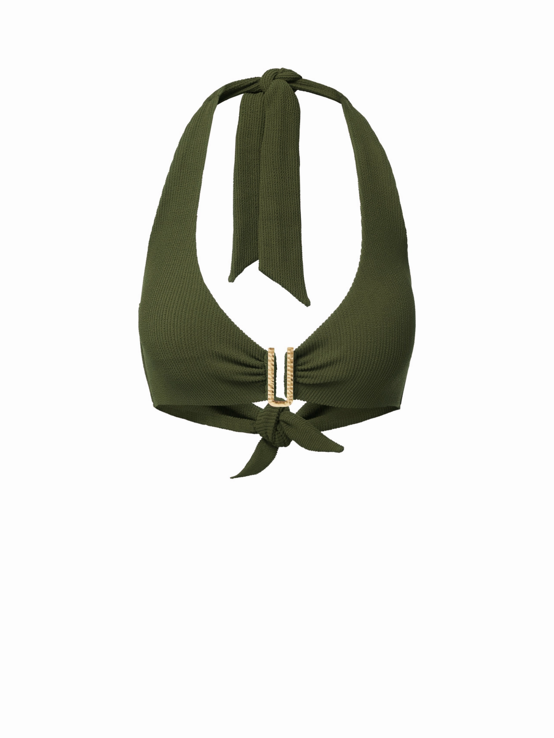 Melissa Top Olive Texture Sand Proof Closure