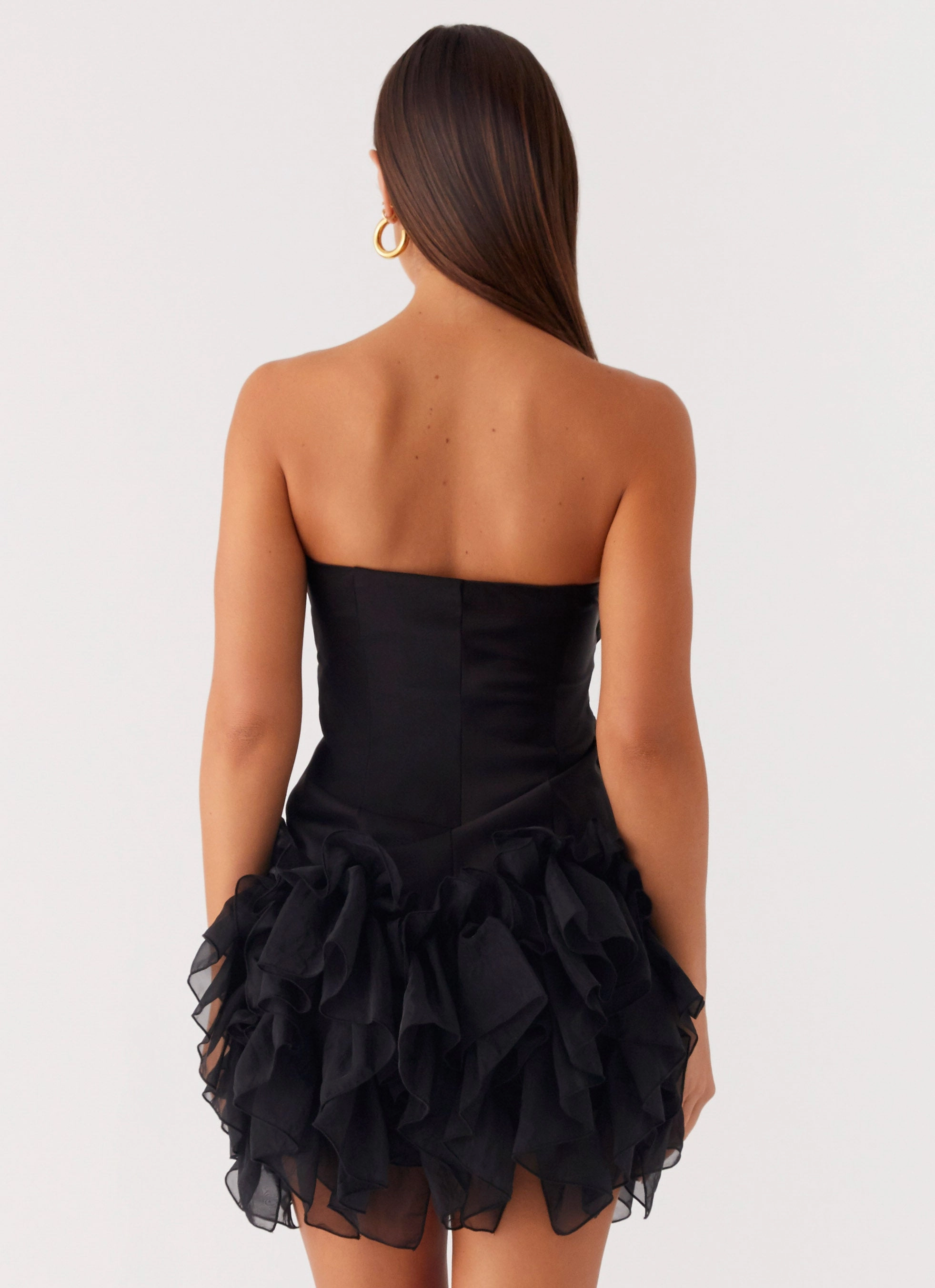 Arabian Nights Mini Dress - Black Night Vibes Travel Staple