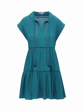 Gari Dress In Jungle Green Versatile Style Wear