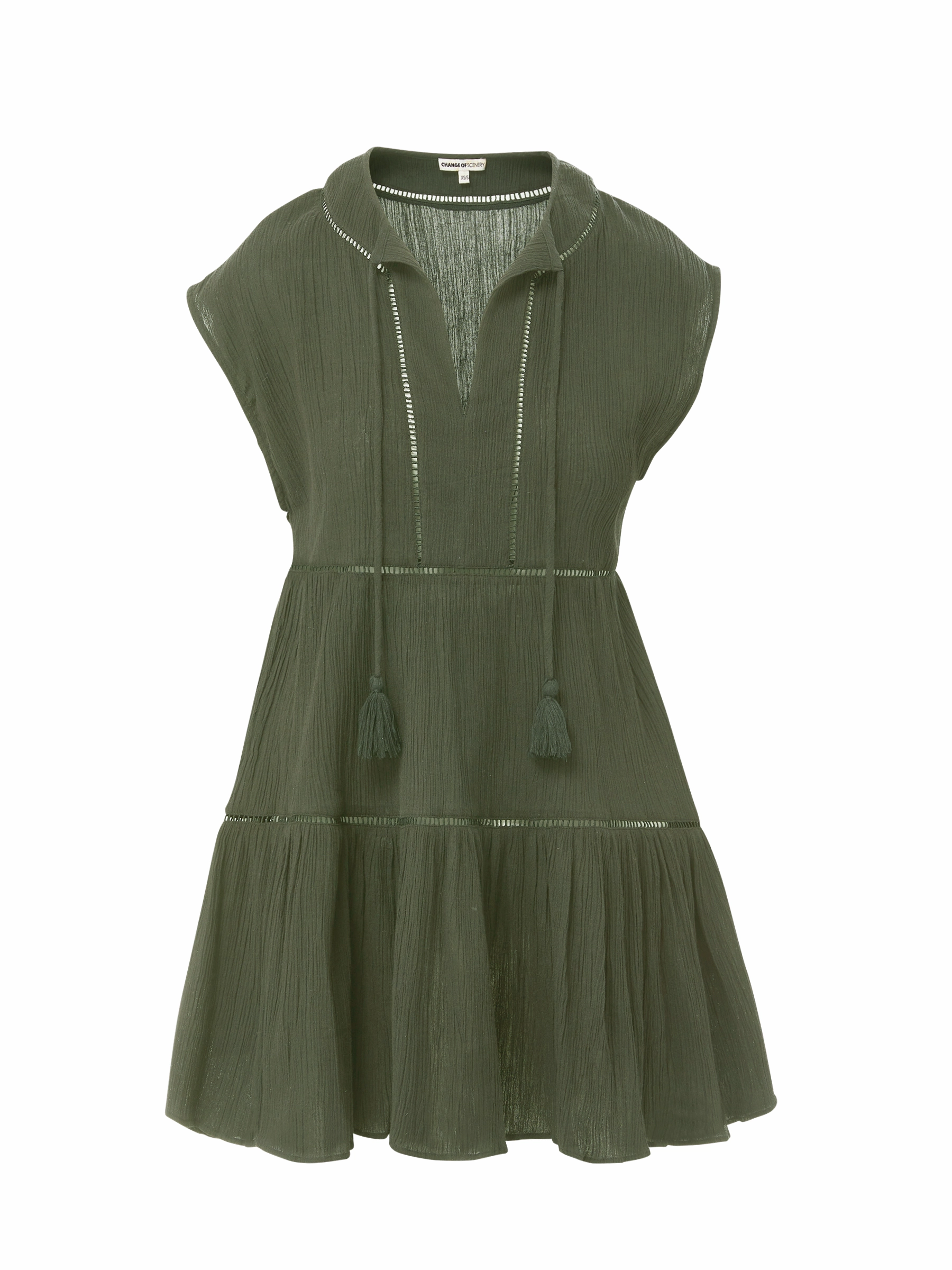 hypoallergenic Emerging-Brand Gari Dress Olive