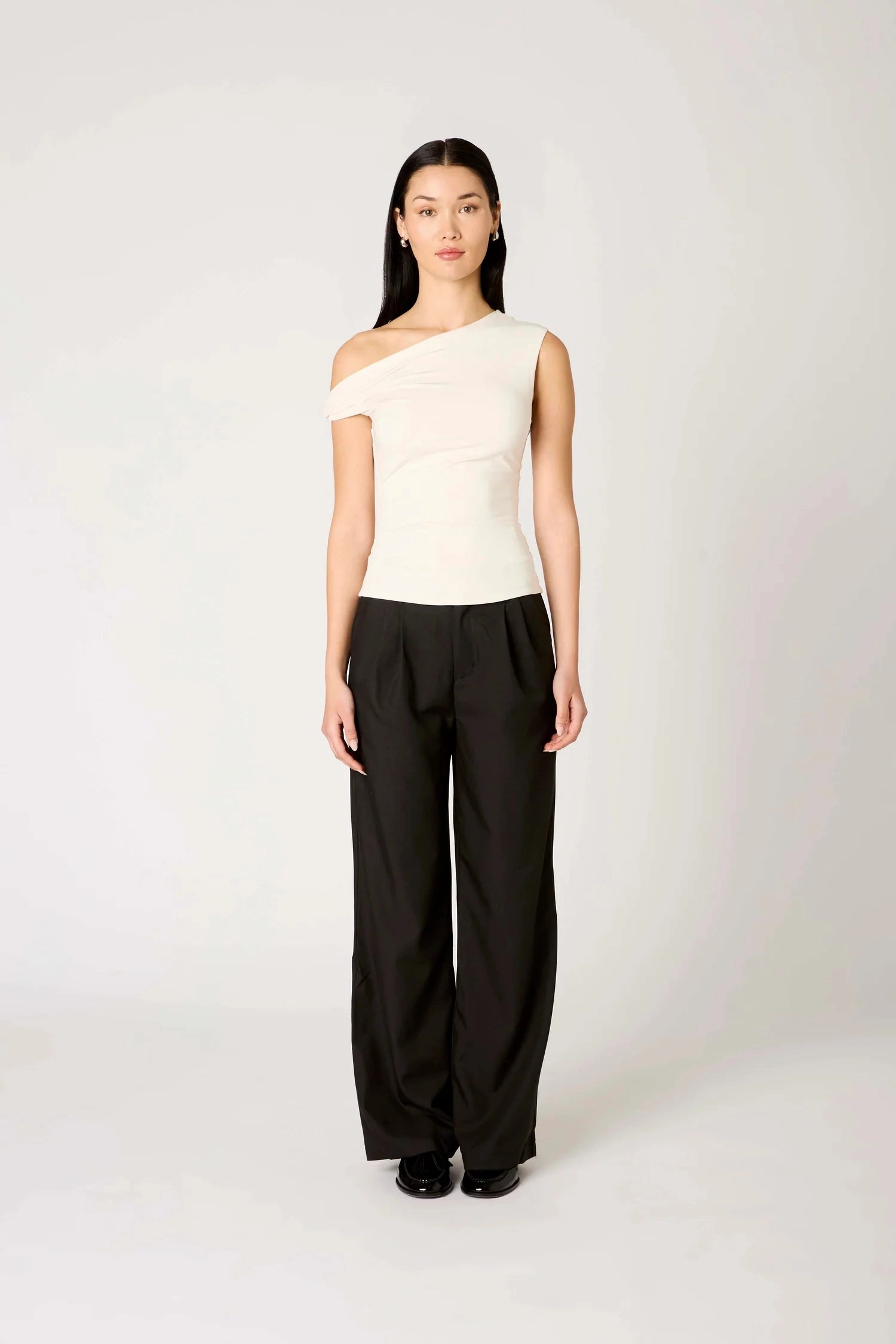 Fraise Top - Vanilla AthleisureInspired Garment Dyed Finish