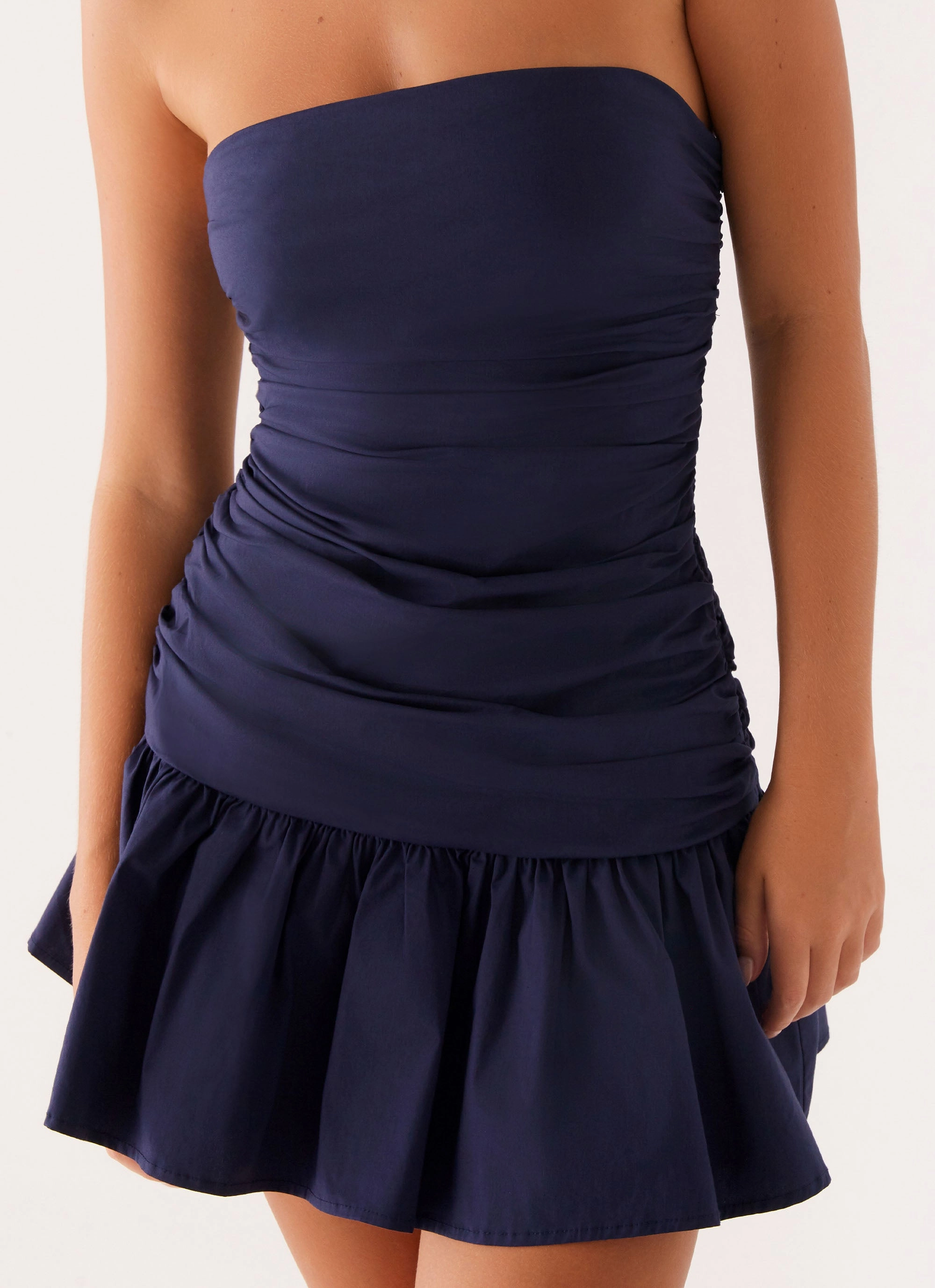 Smart Casual Carmel Mini Dress - Navy