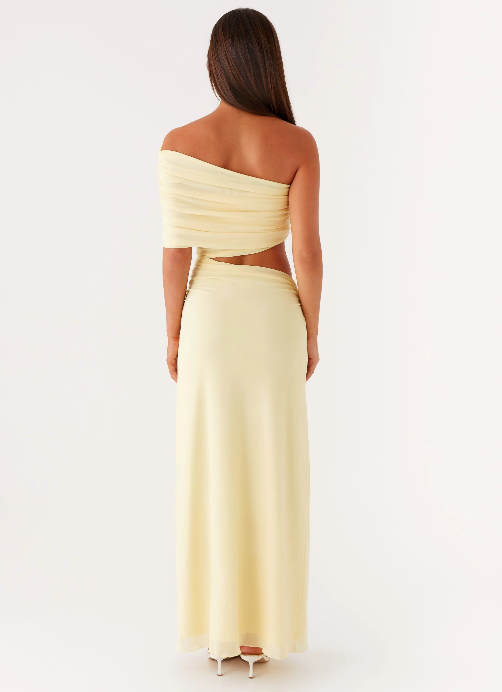 Layered Form Gillian Maxi Dress - Yellow