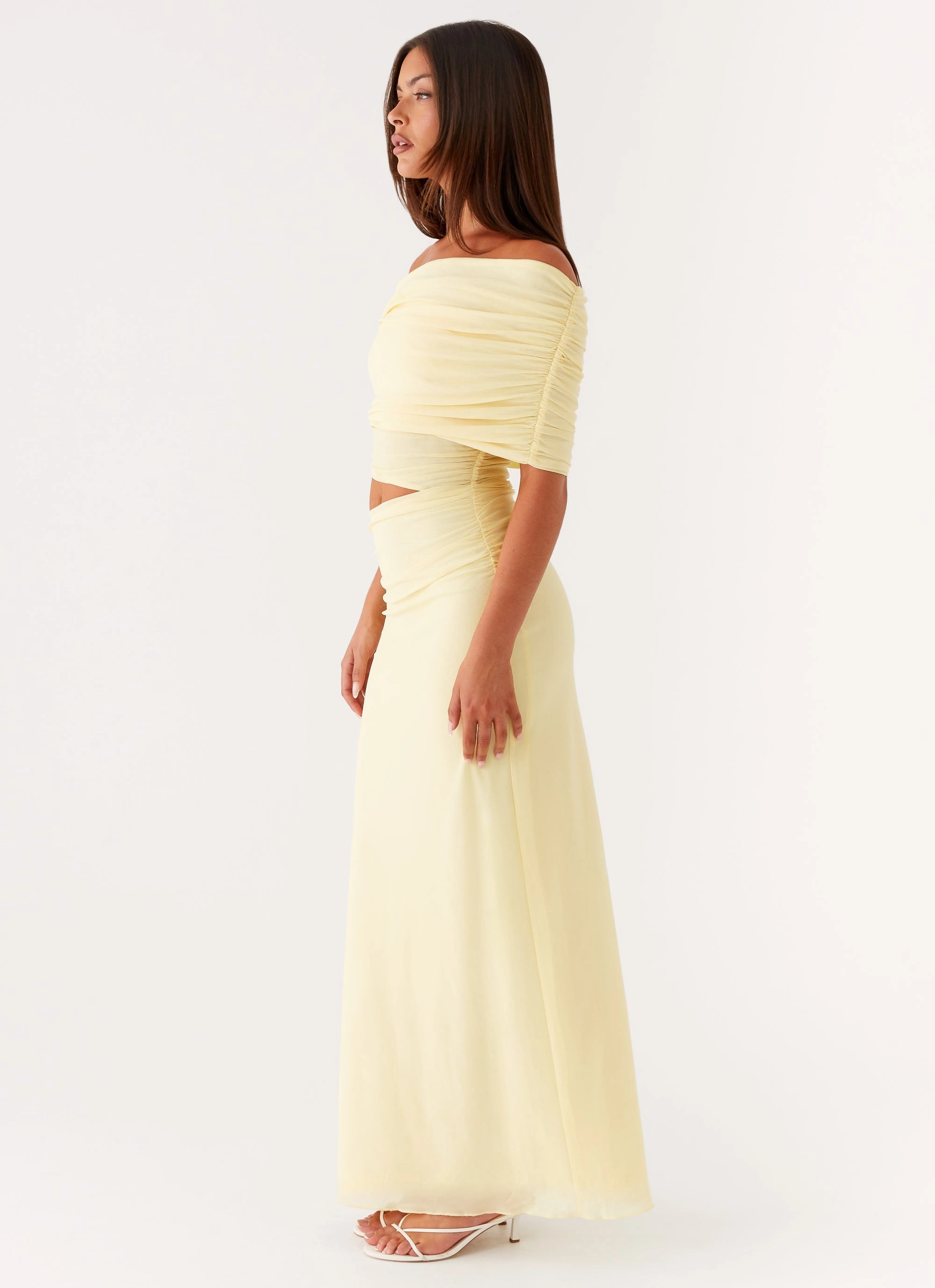 Glamorous look Simple formal dress Gillian Maxi Dress - Yellow