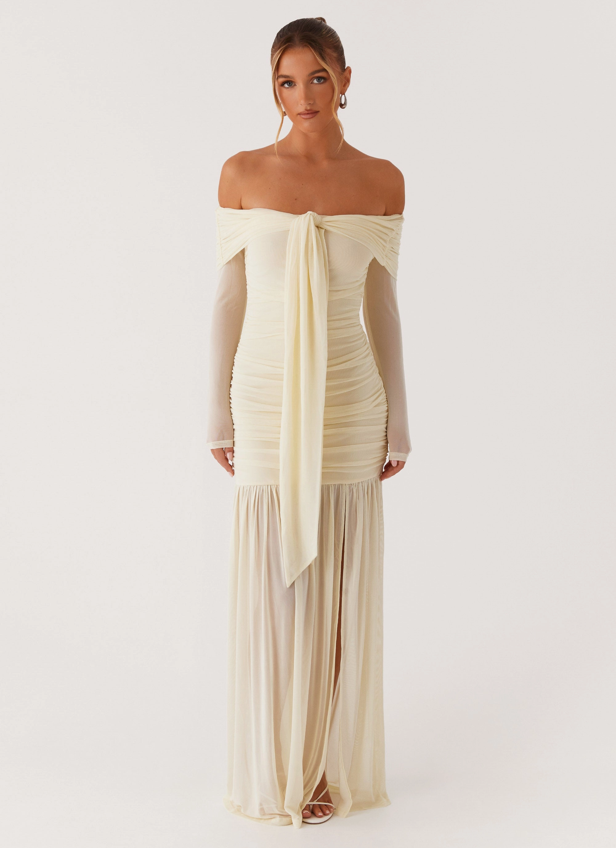 Beauty Zone Ginny Maxi Dress - Yellow