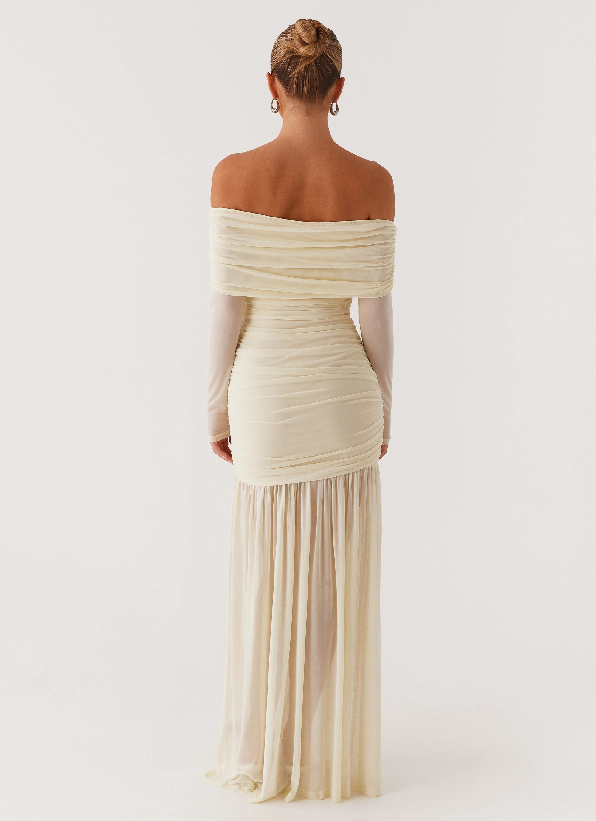Ginny Maxi Dress - Yellow Slim Form