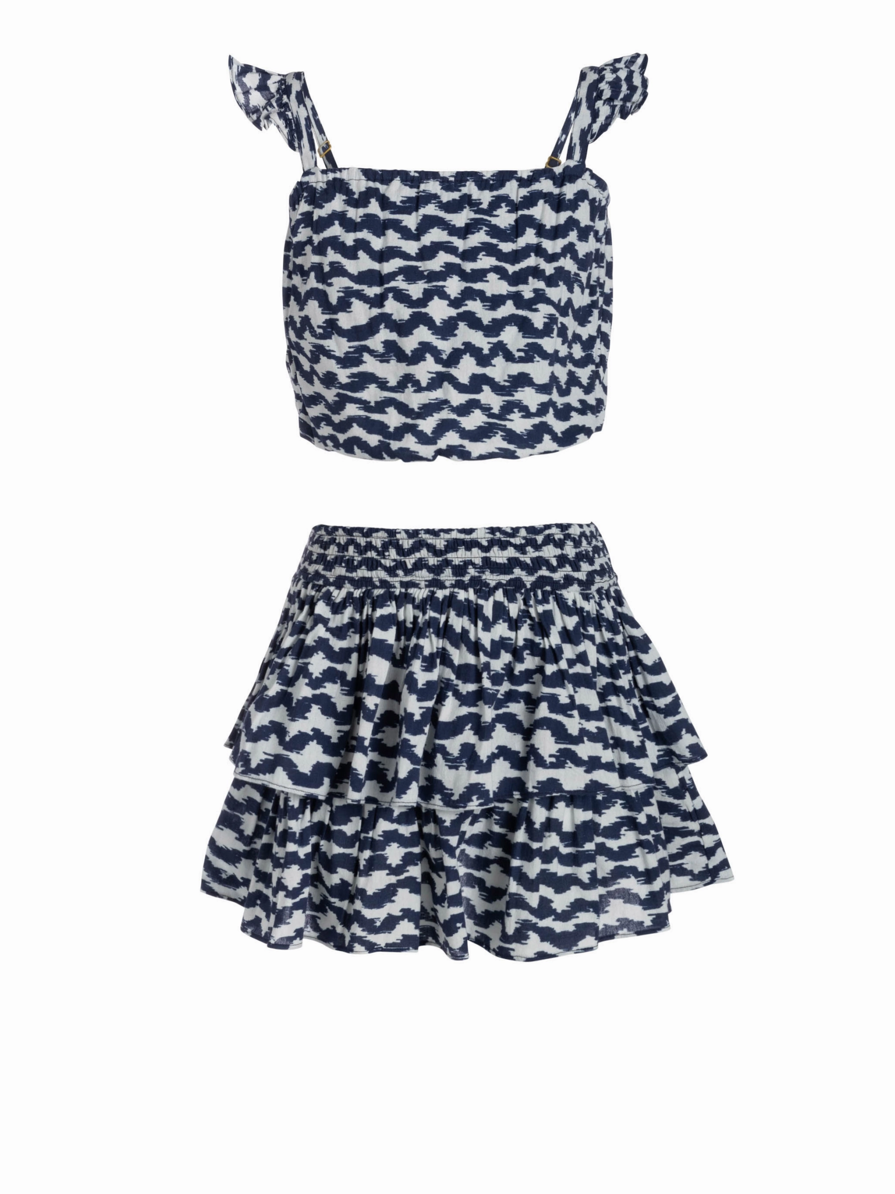 Girls Bryn Skirt Set In Elysia Waves Core Movement