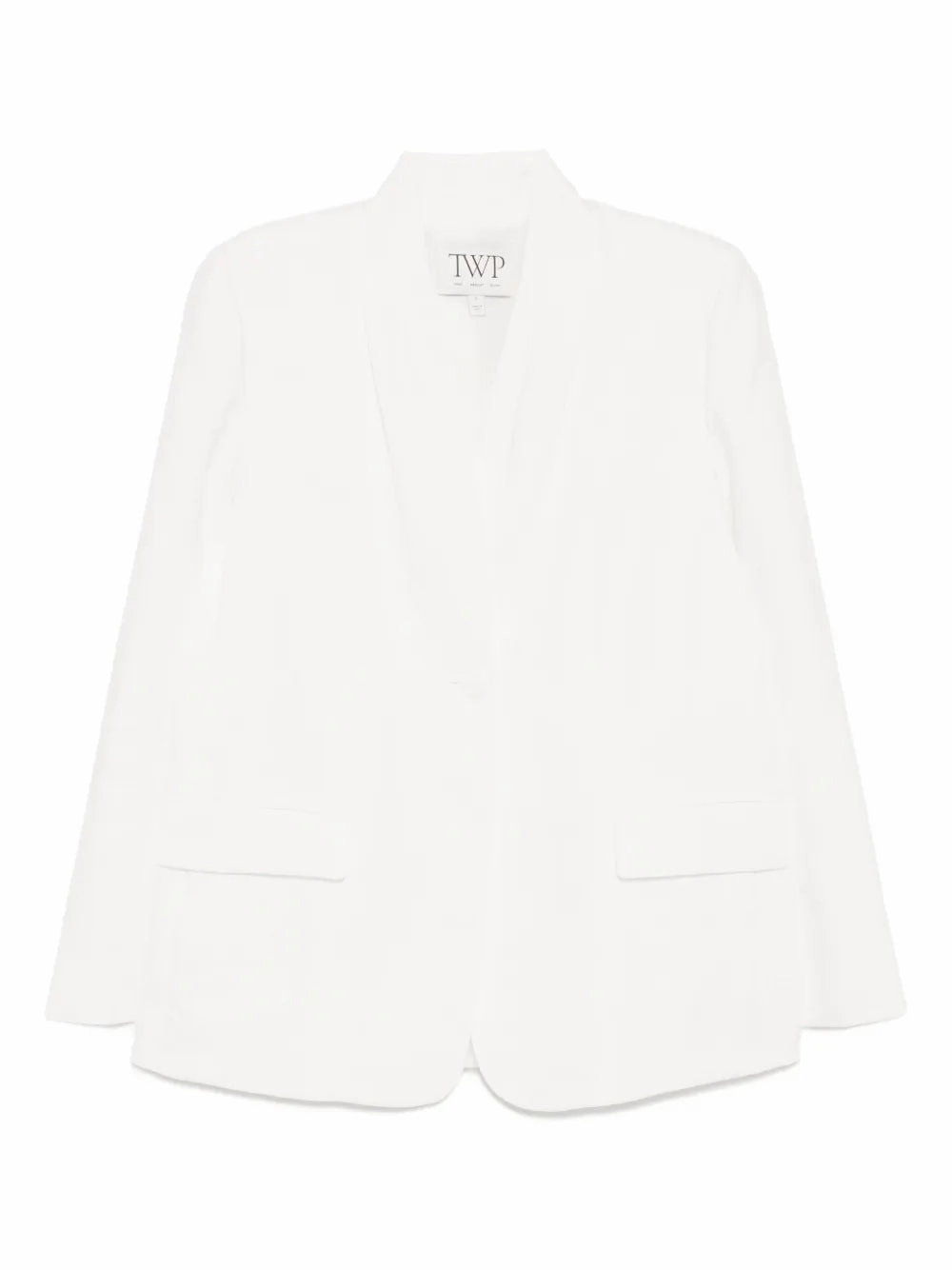 New Dinner Jacket in Ivory High Collar Structure Eco Friendly Padding
